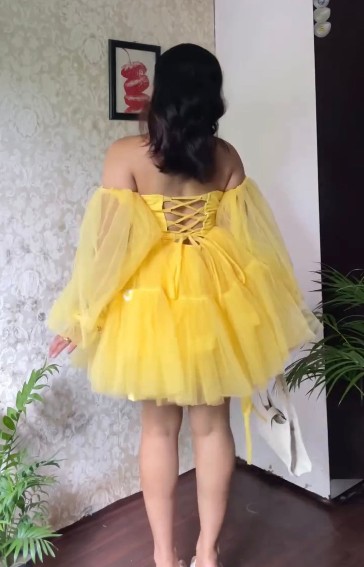 Yellow Sunflower Dress