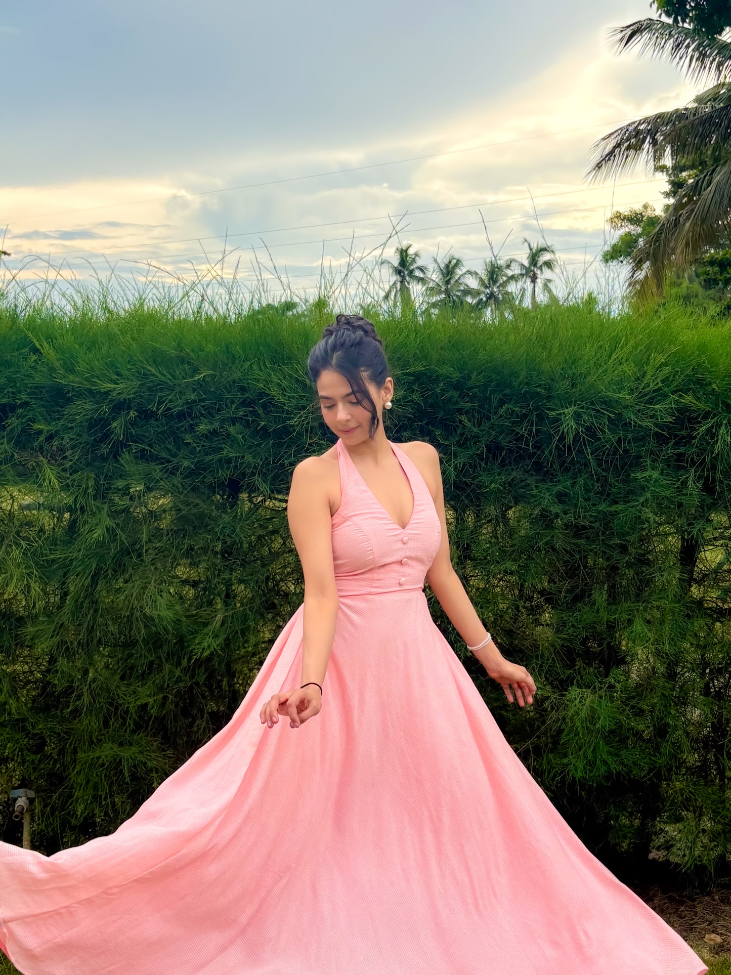 BLUSH PEARL DRESS