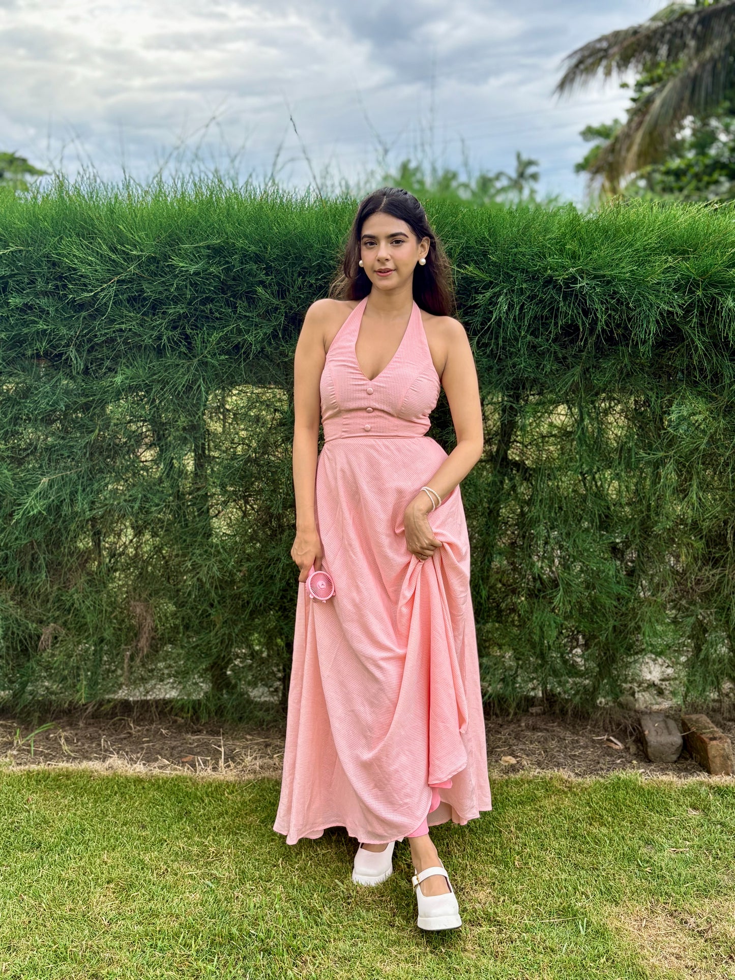 BLUSH PEARL DRESS