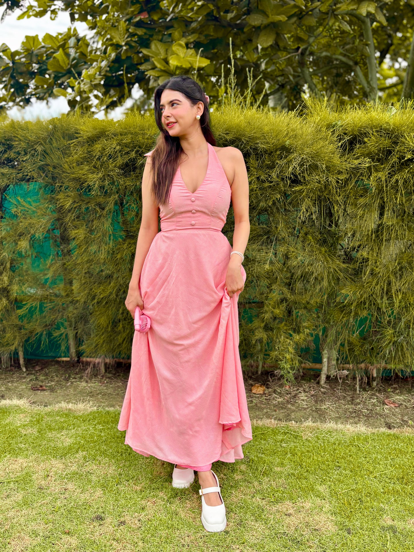 BLUSH PEARL DRESS