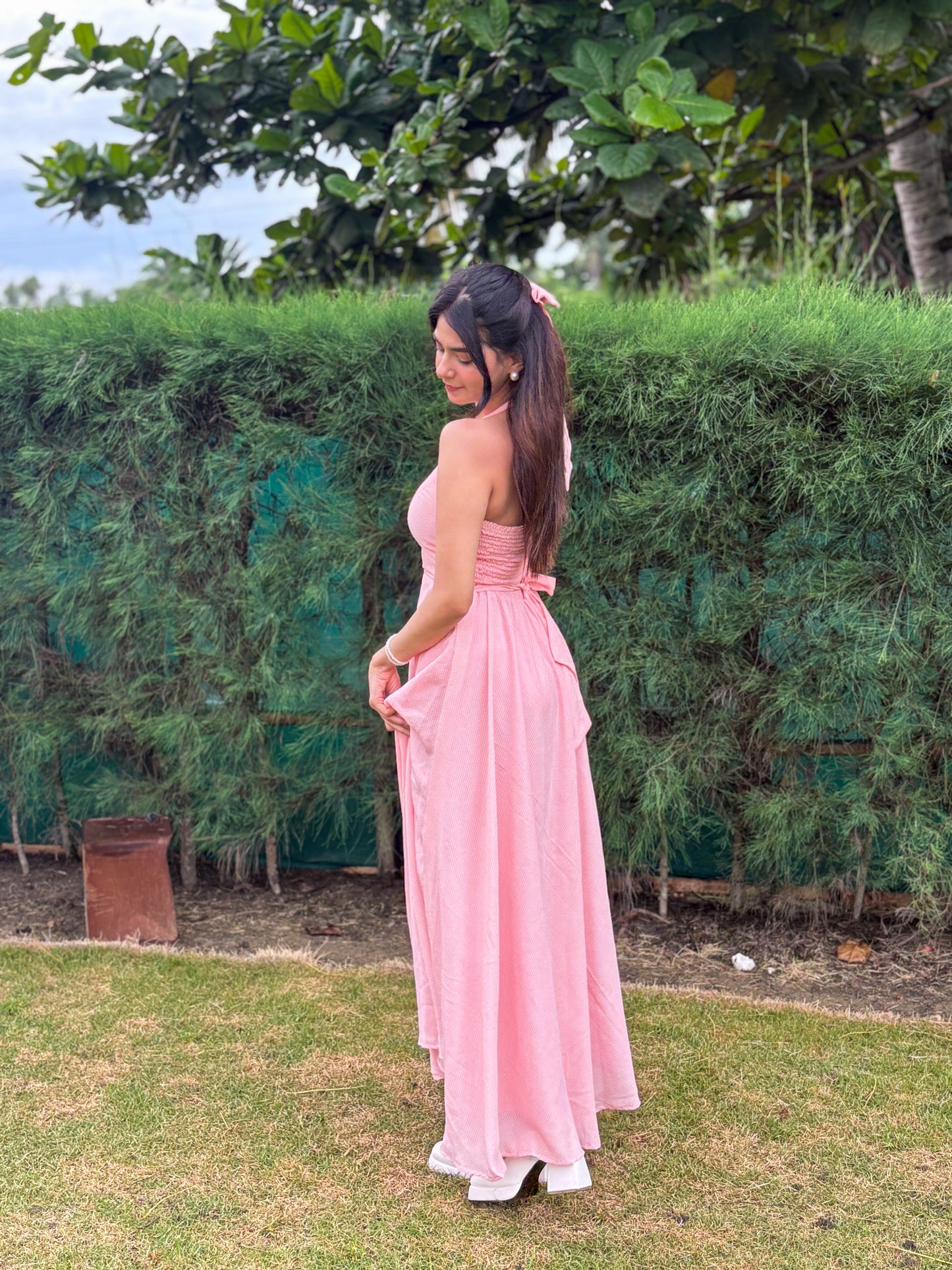 BLUSH PEARL DRESS