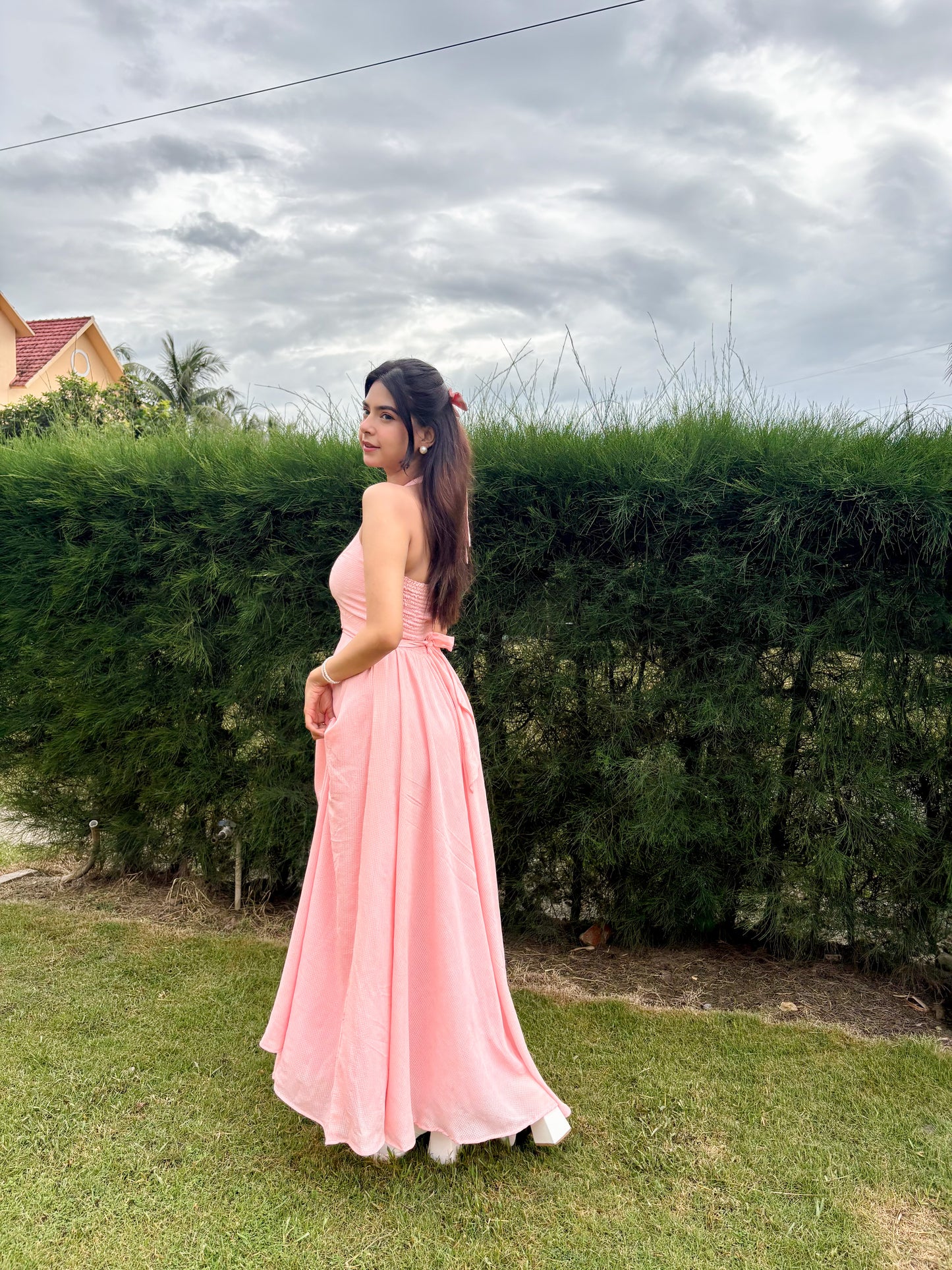 BLUSH PEARL DRESS