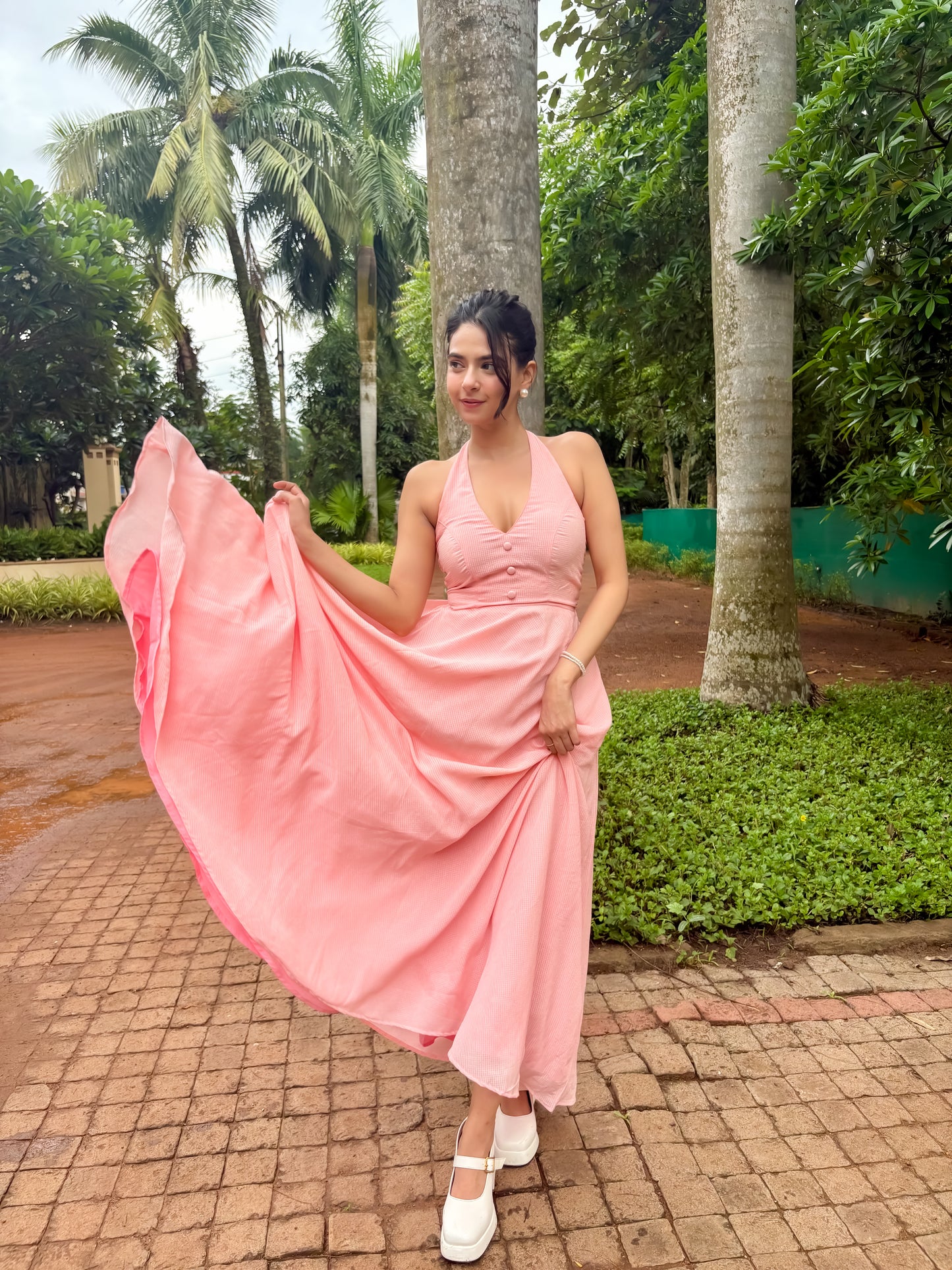 BLUSH PEARL DRESS