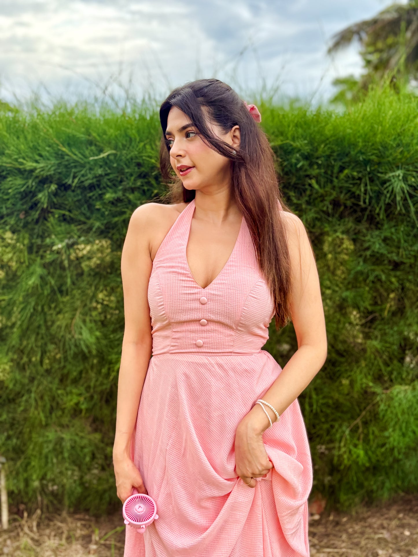 BLUSH PEARL DRESS