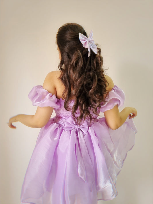 Cupcake mini purple dress