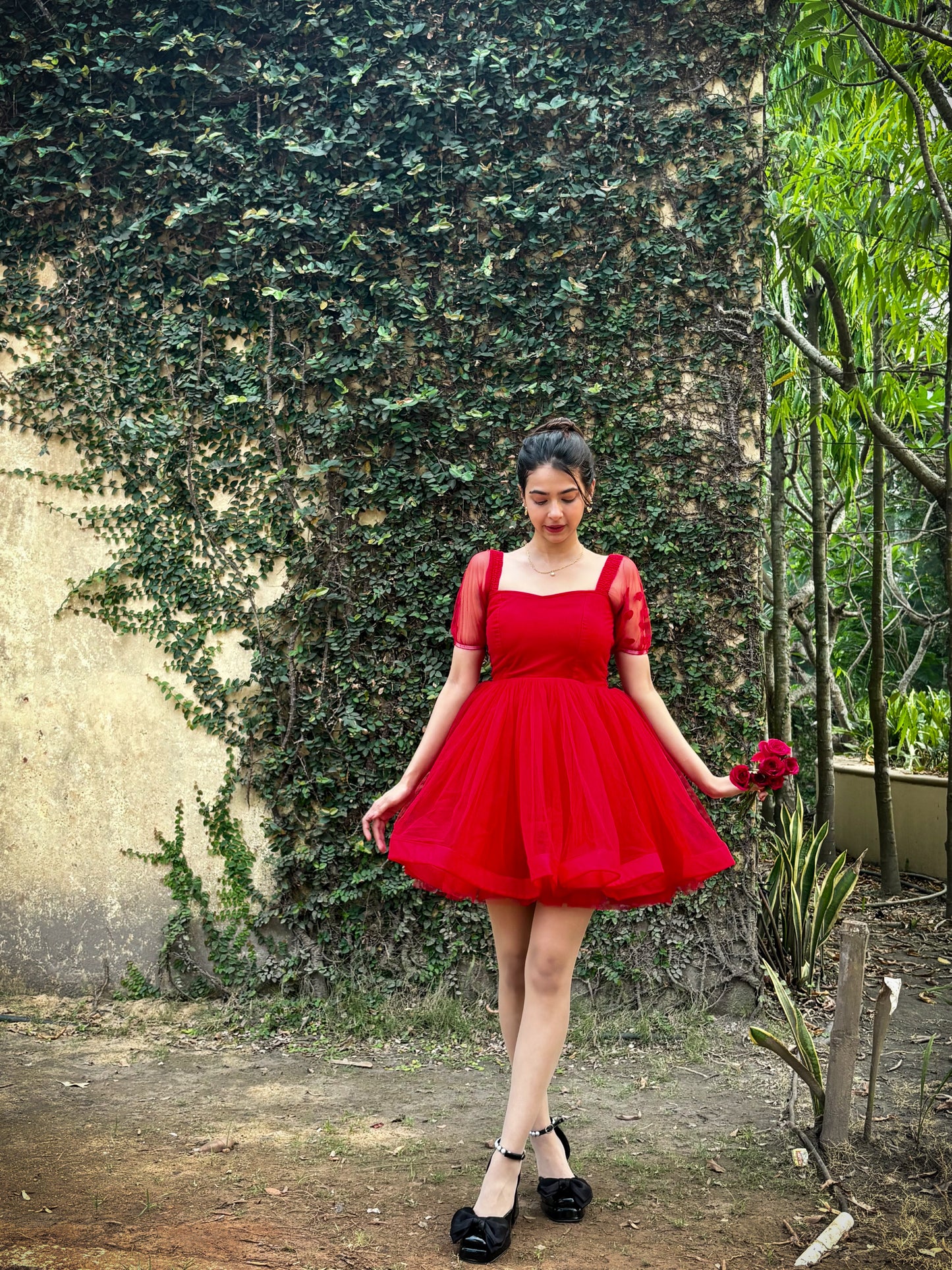RED LOVE SPELL DRESS