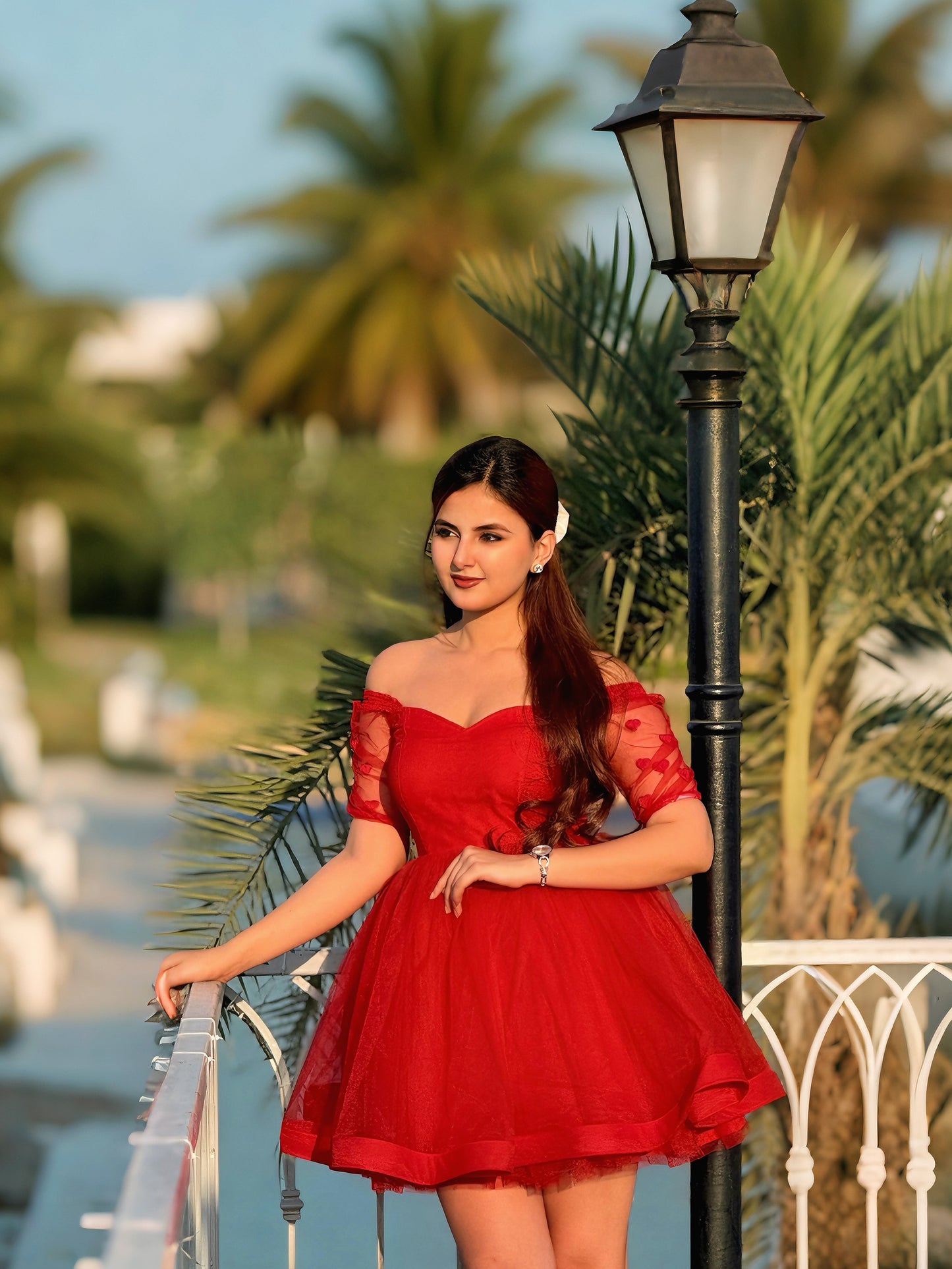 RED LOVE SPELL DRESS