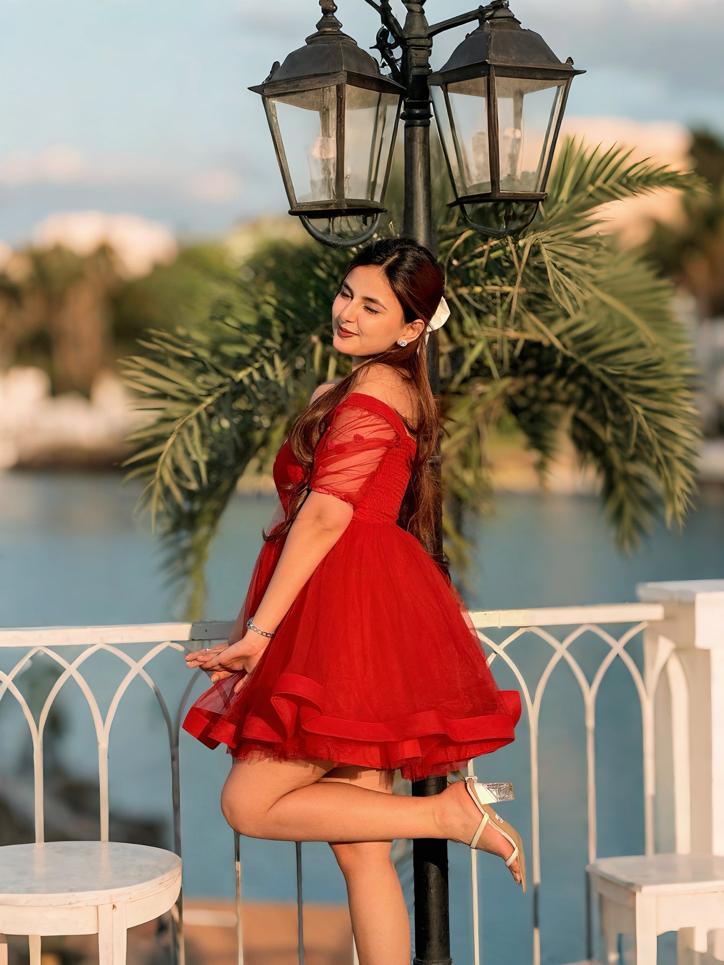 RED LOVE SPELL DRESS