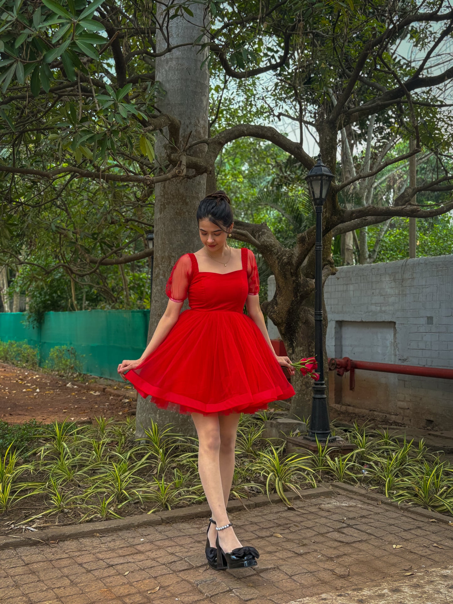 RED LOVE SPELL DRESS