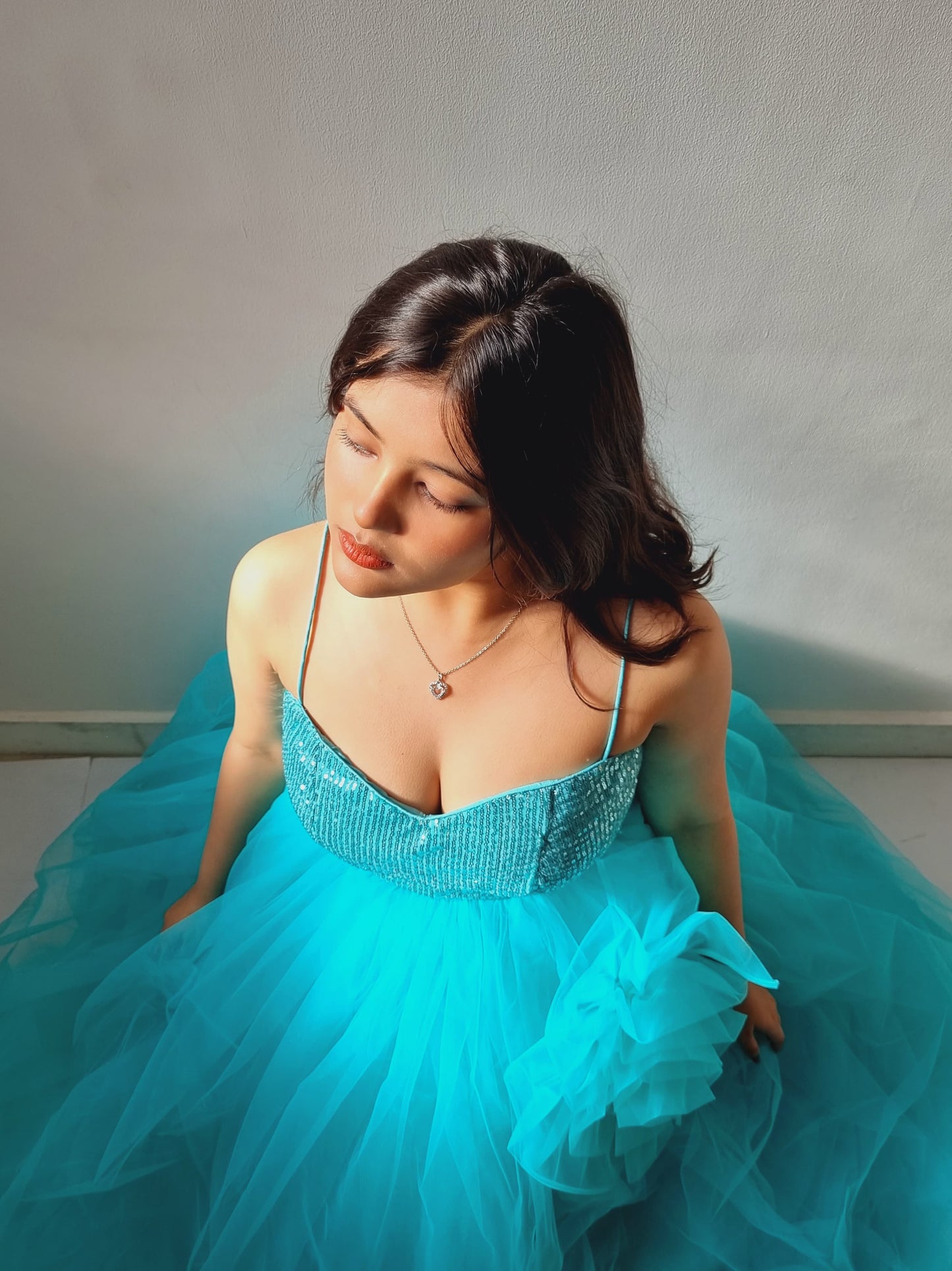 PISTACHIO PRINCESS GOWN