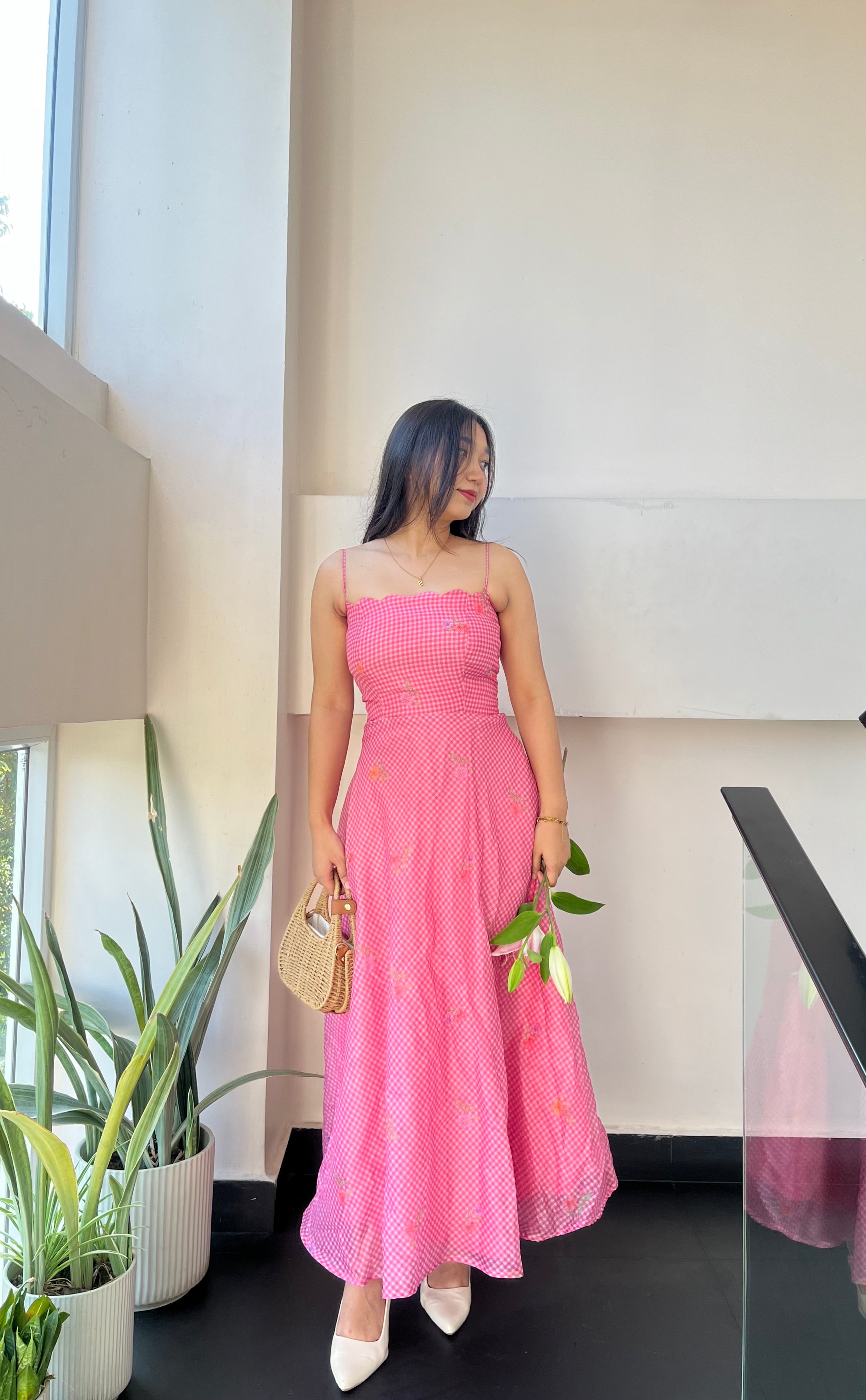 Pink Daisy dress