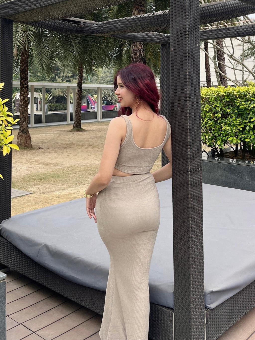 MINIMAL MOCHA CO ORD SET