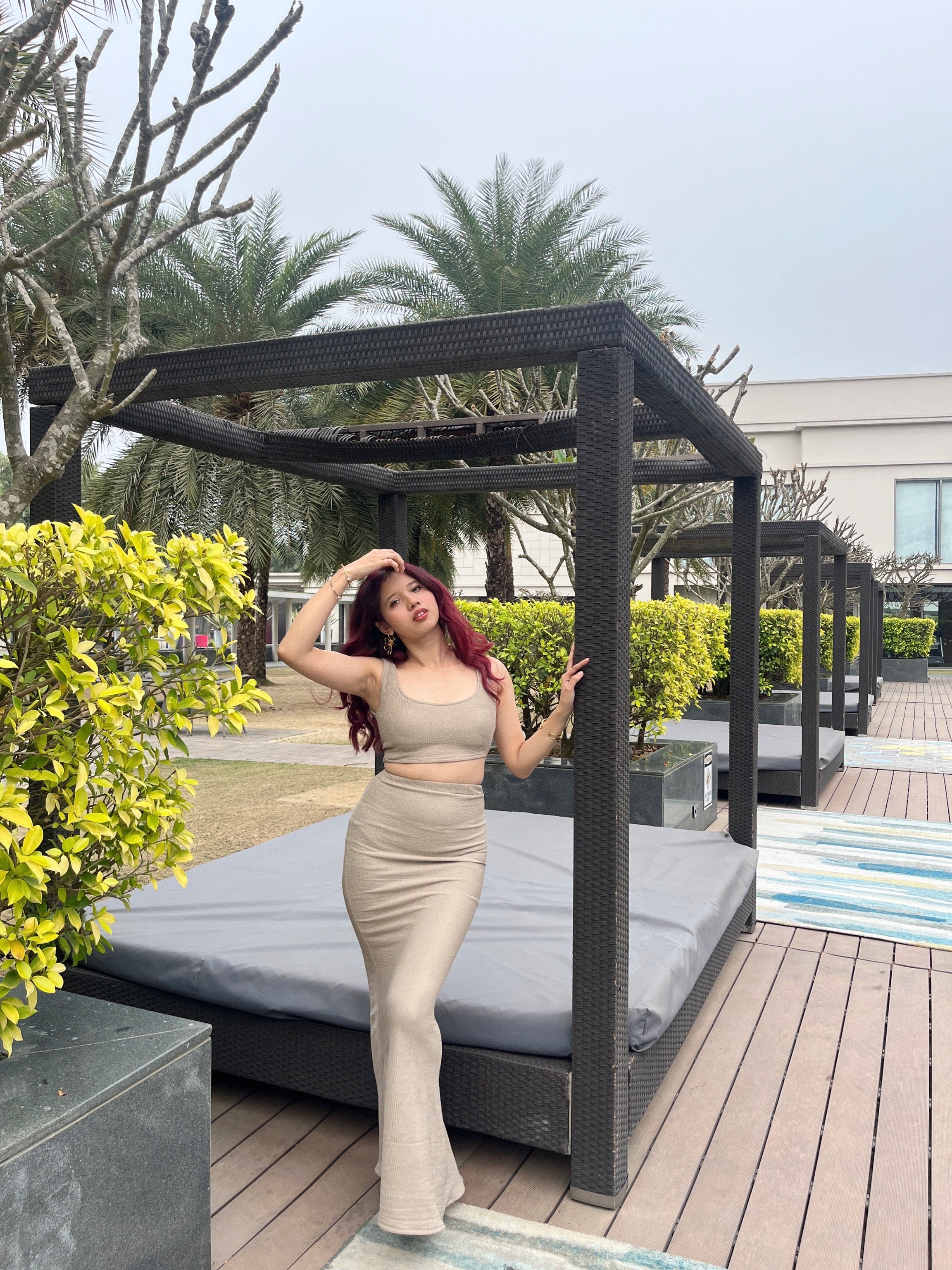 MINIMAL MOCHA CO ORD SET