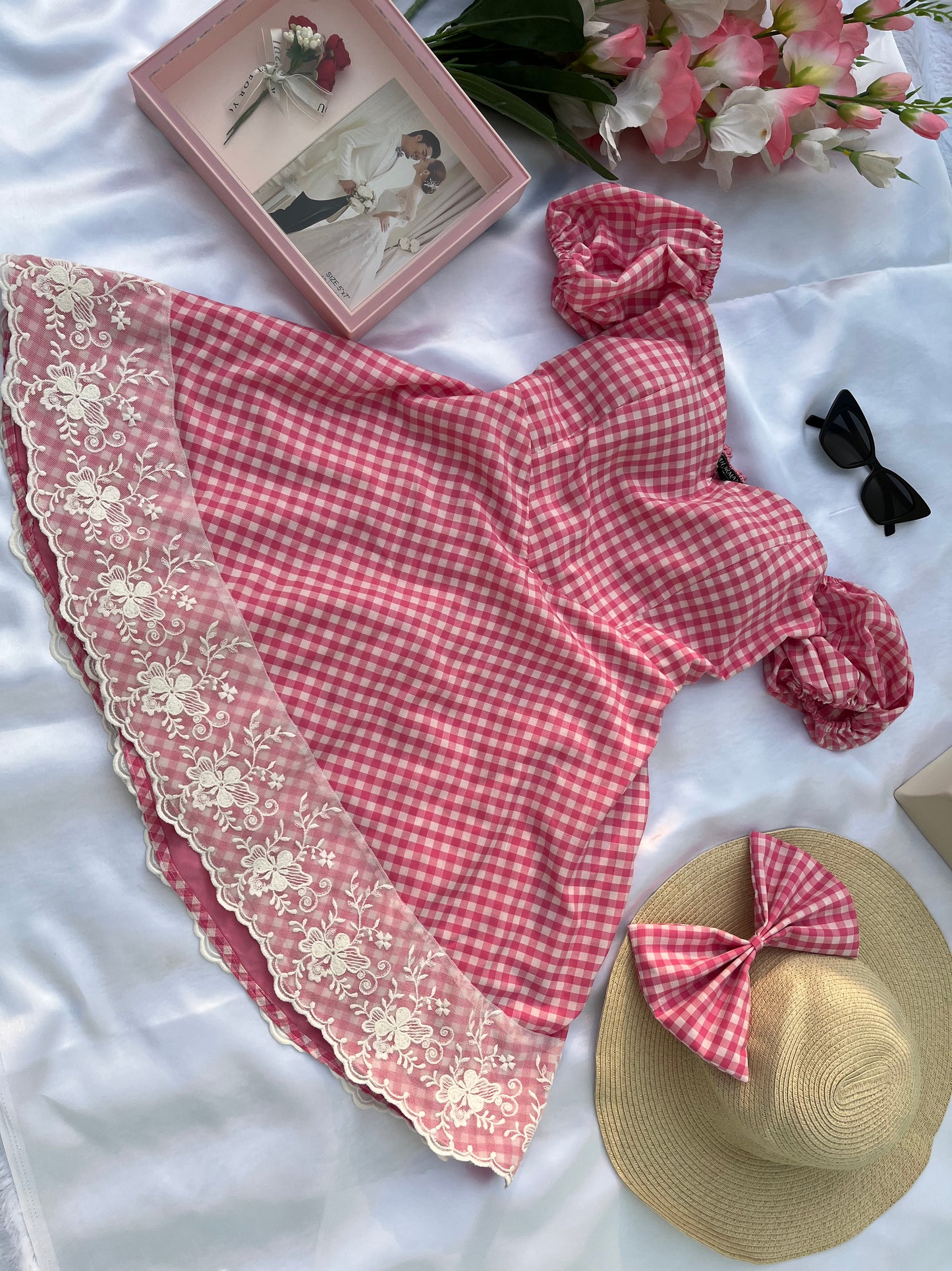 SWEETHEART SUE PINK DRESS