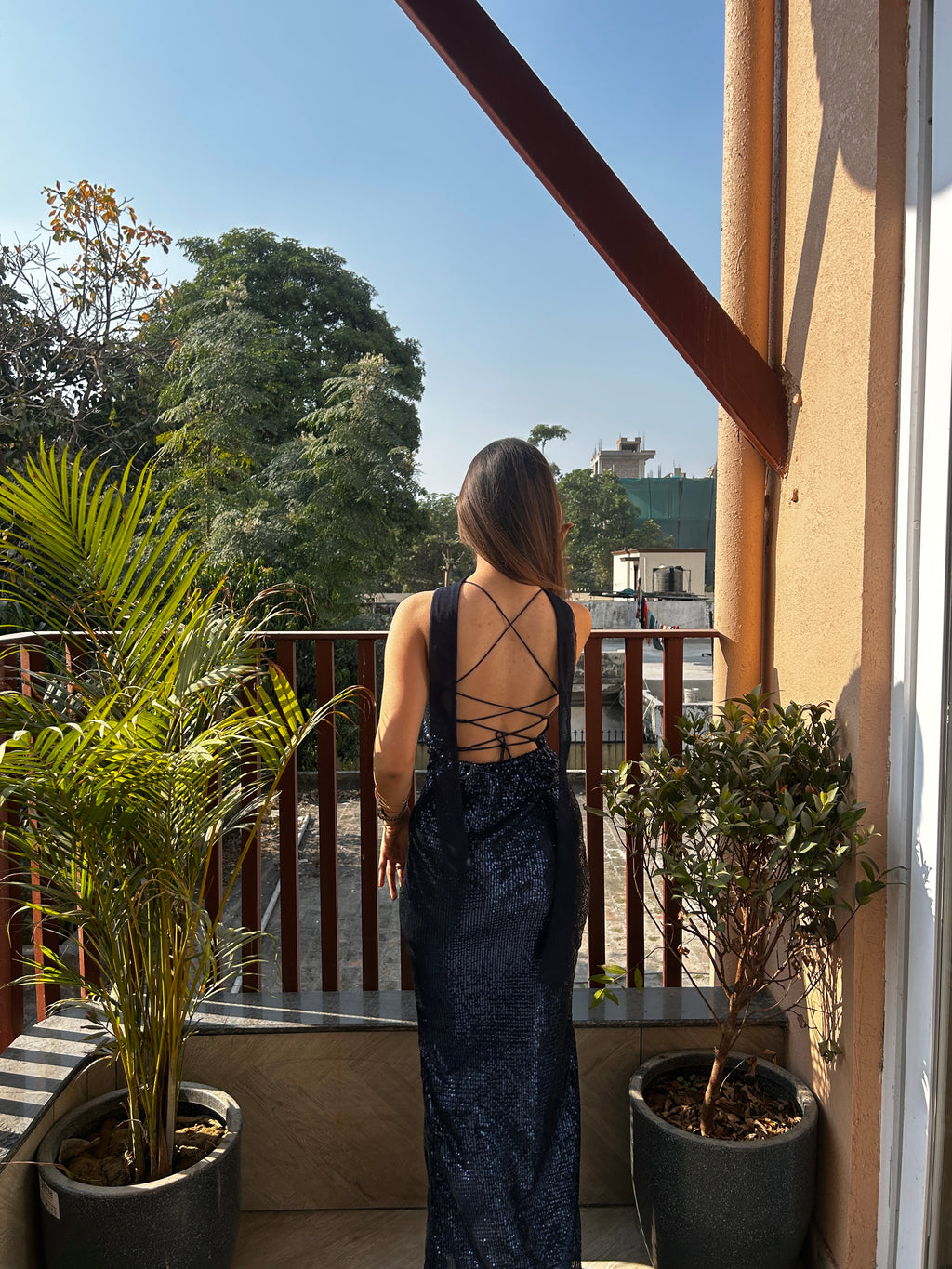 COSMIC SEQUIN DRESS