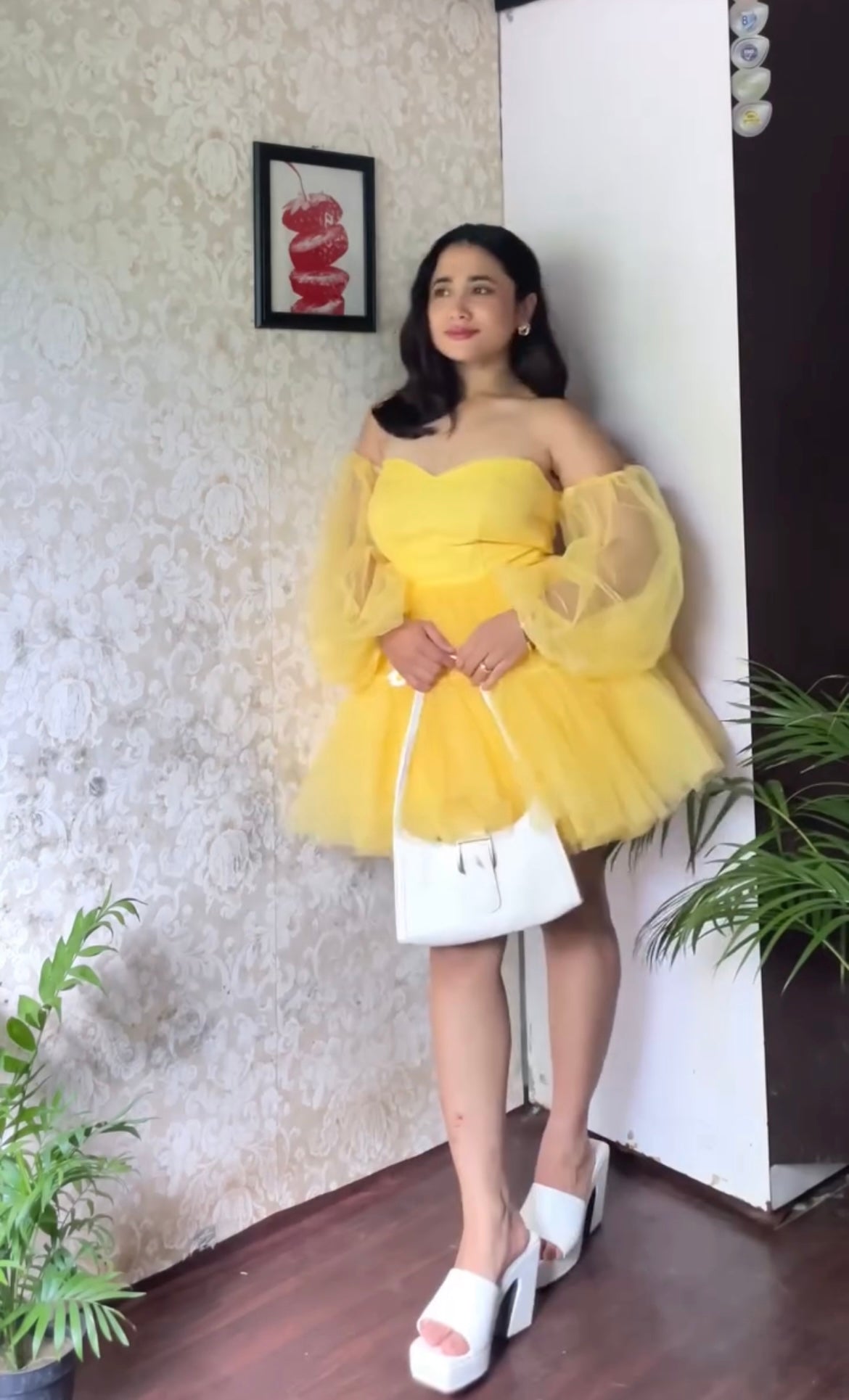 Yellow Sunflower Dress