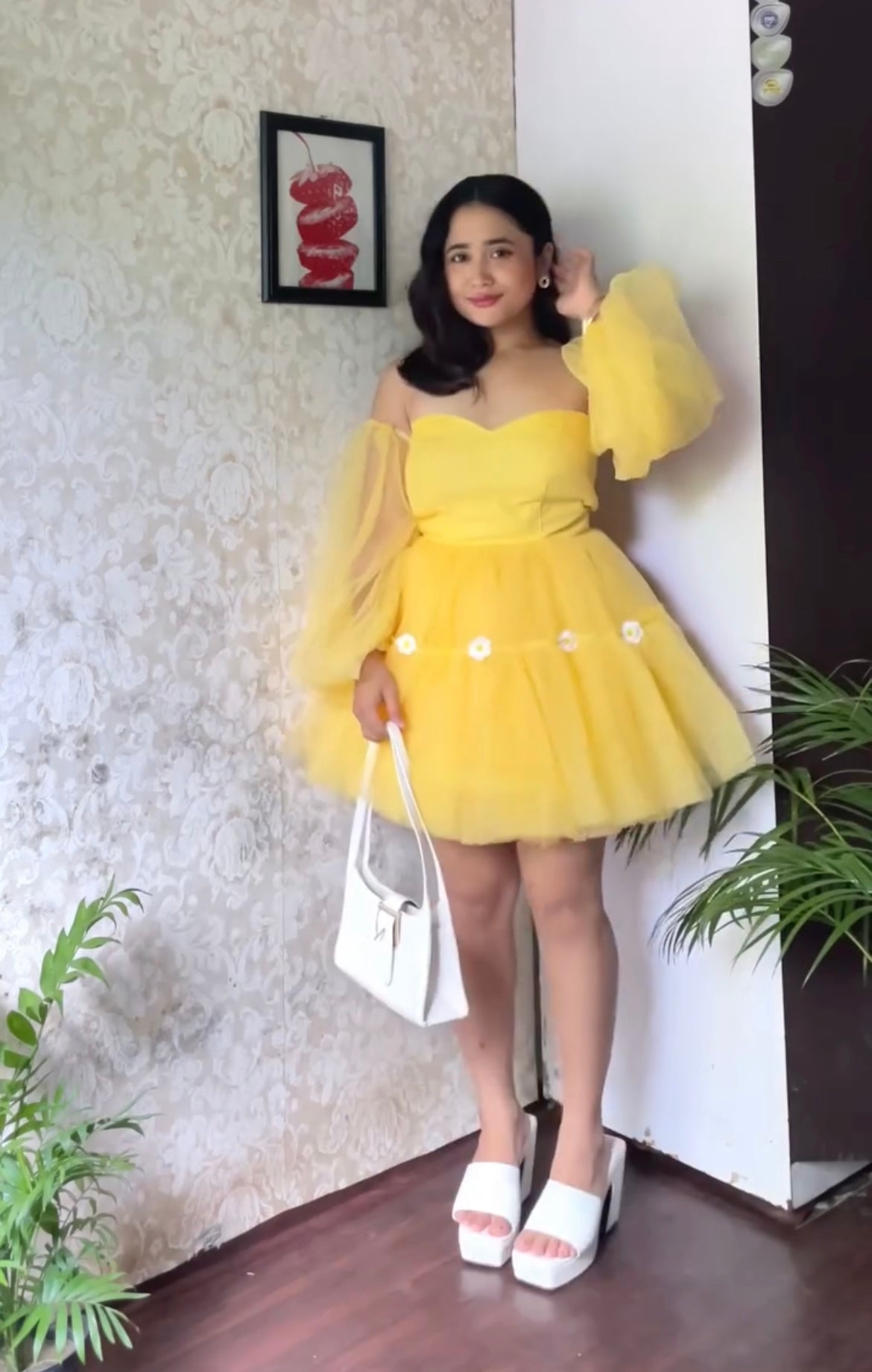 Yellow Sunflower Dress