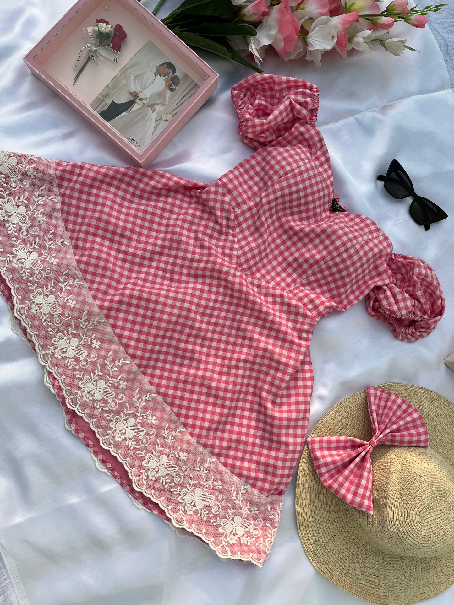 SWEETHEART SUE PINK DRESS