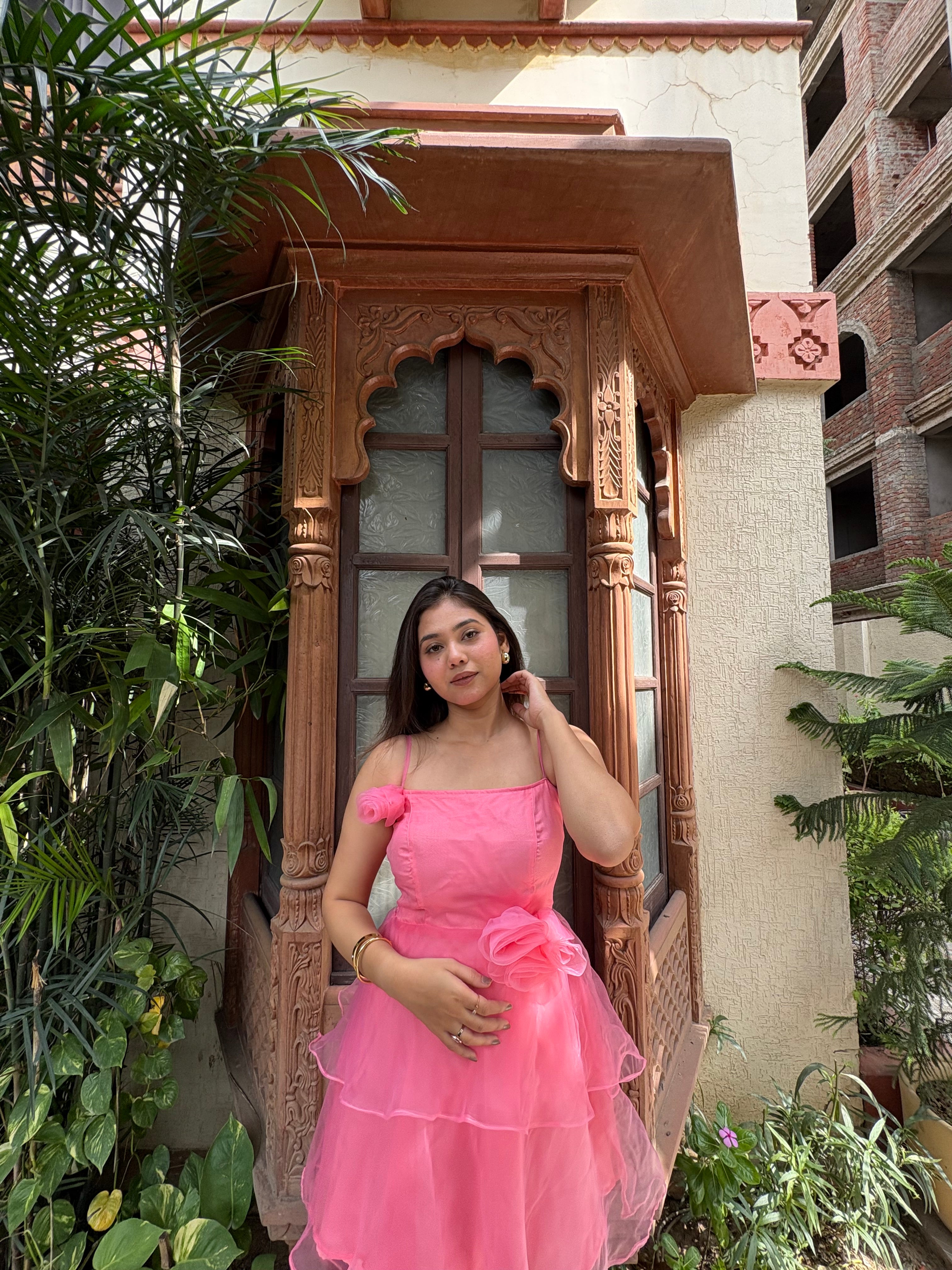 Pink Rose Affair Dress