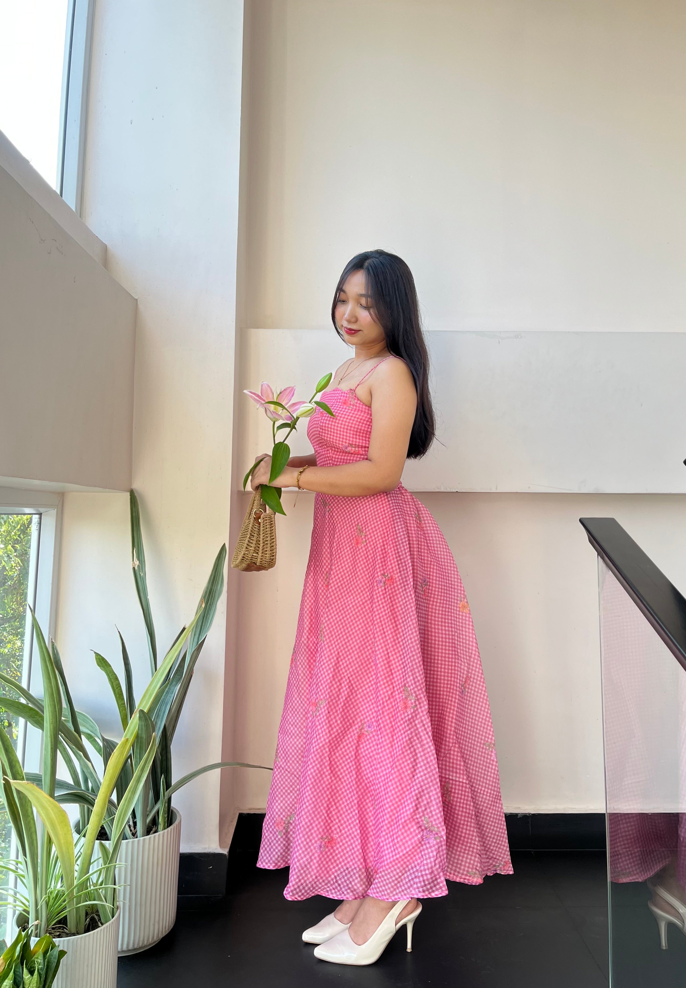 Pink Daisy dress