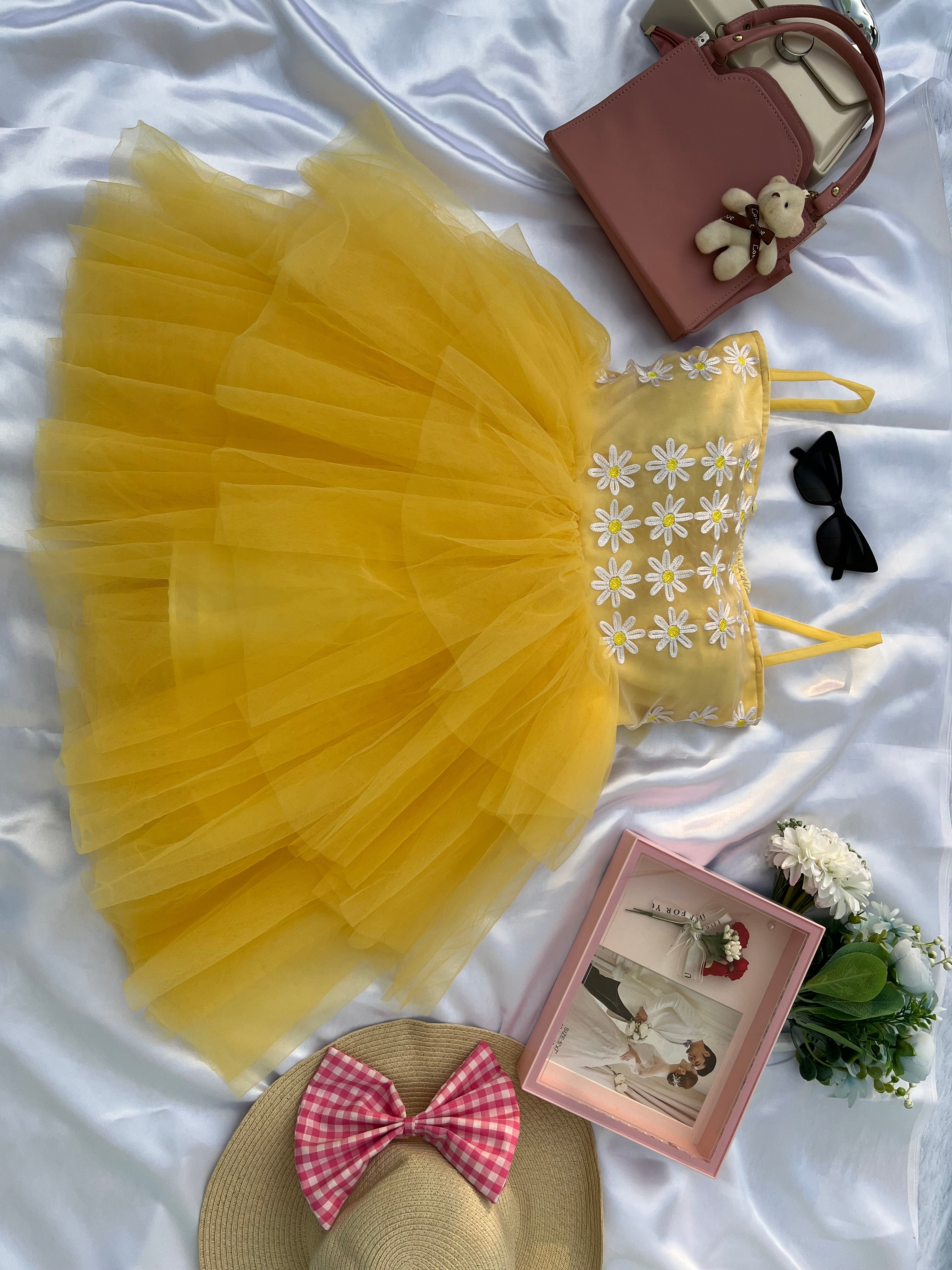 SUNSHINE BARBIE DRESS