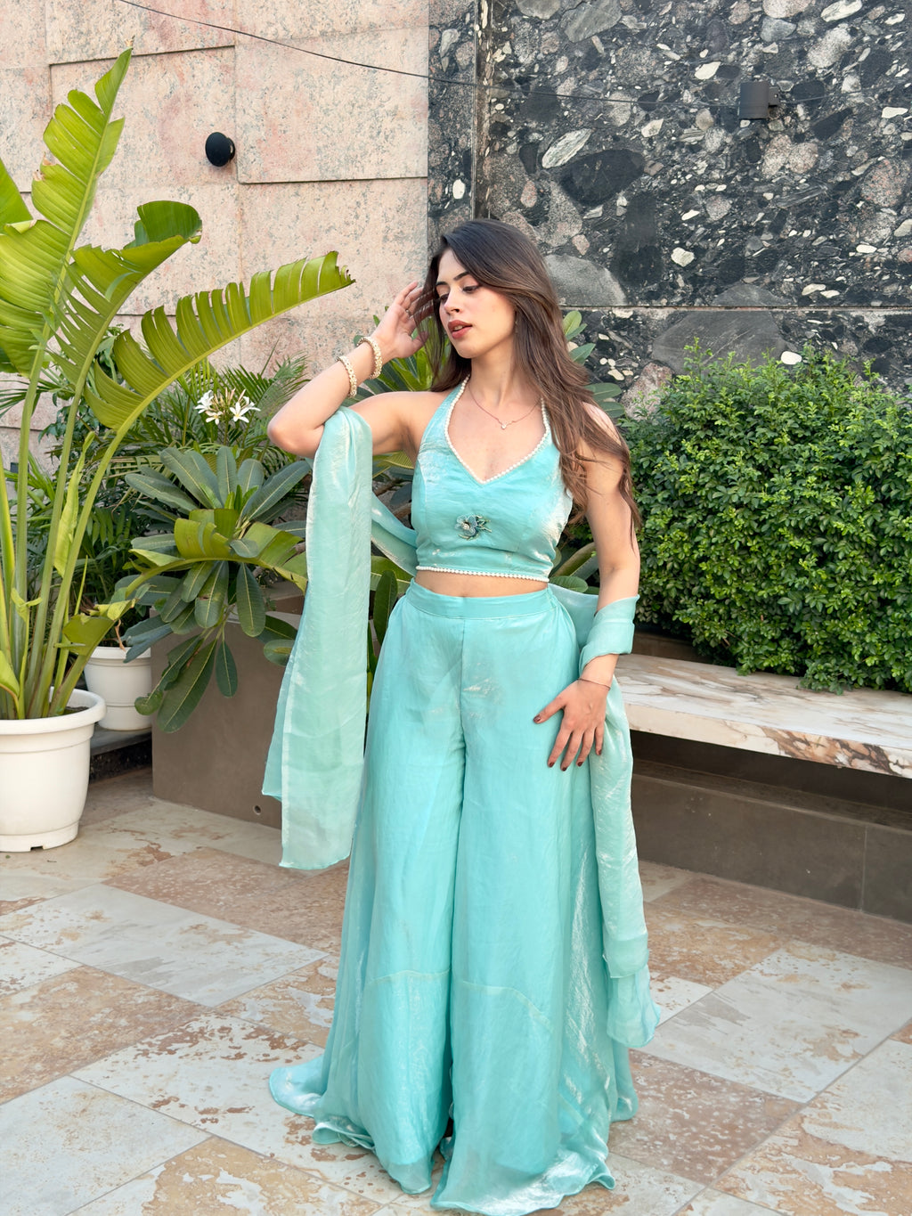 AAFREEN SHARARA SET