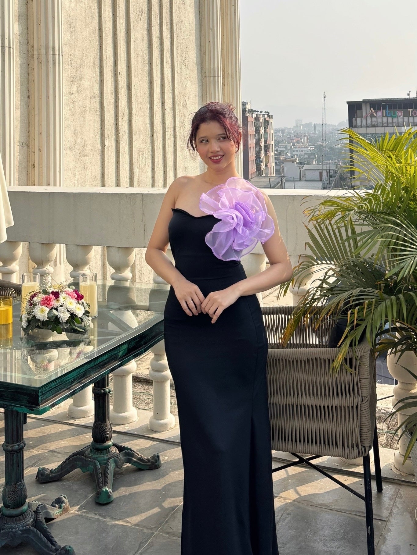 SHADOW ROSE DRESS