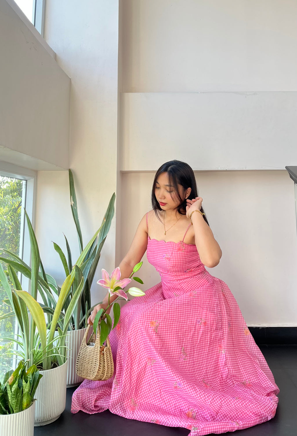 Pink Daisy dress