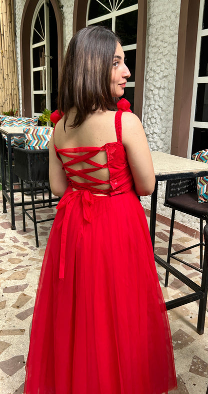 ROSEWOOD CORSET DRESS