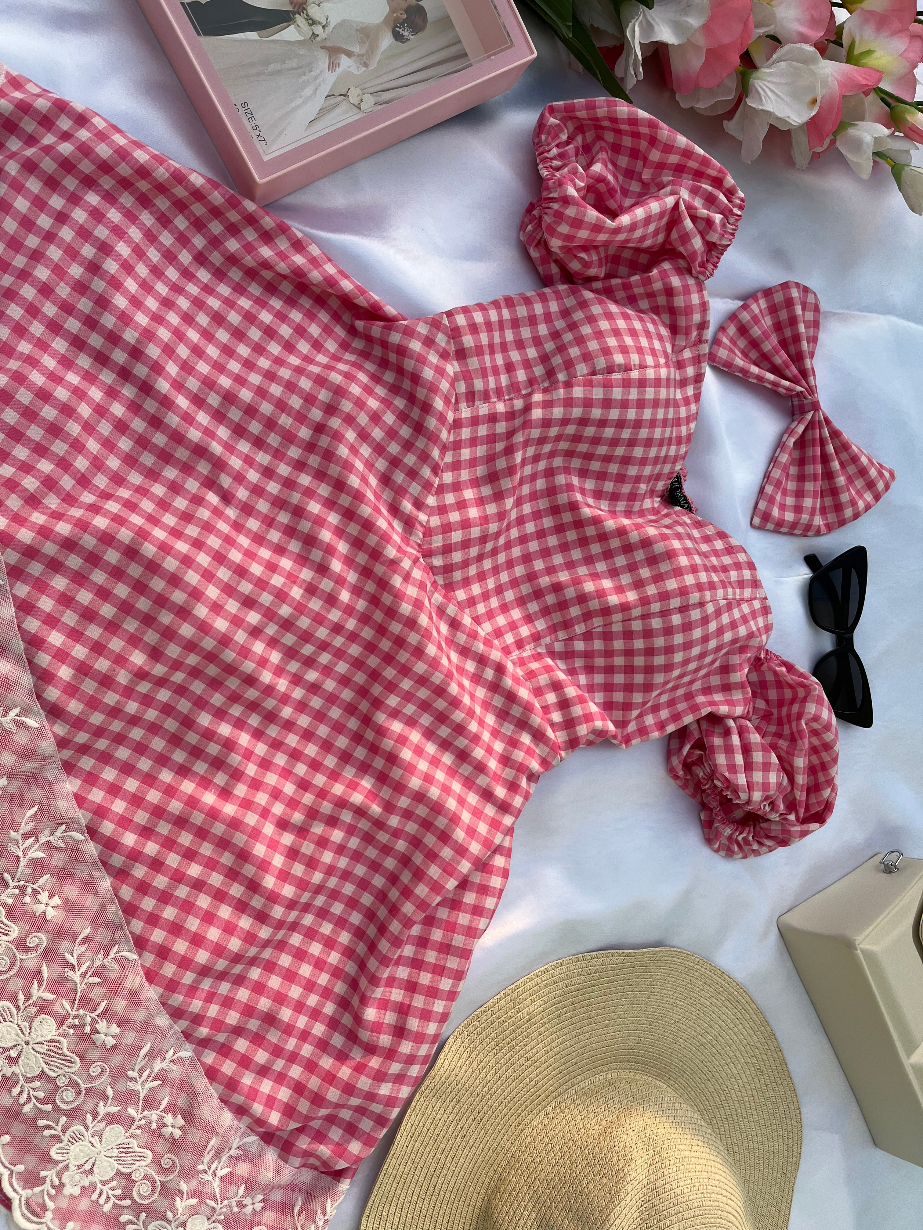 SWEETHEART SUE PINK DRESS