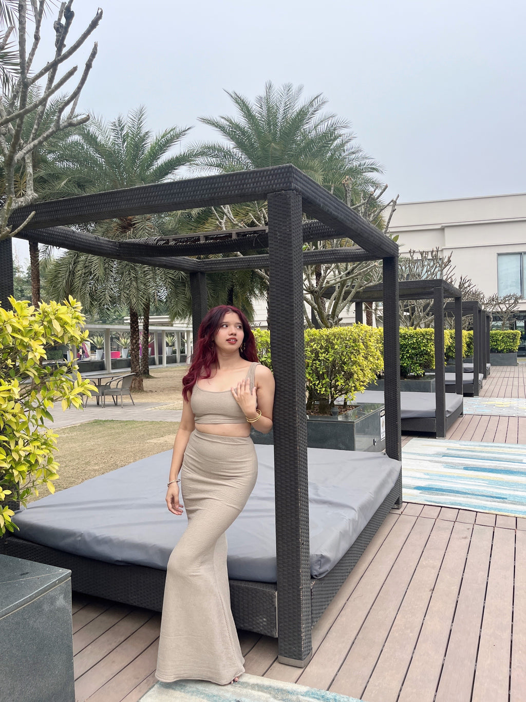 MINIMAL MOCHA CO ORD SET