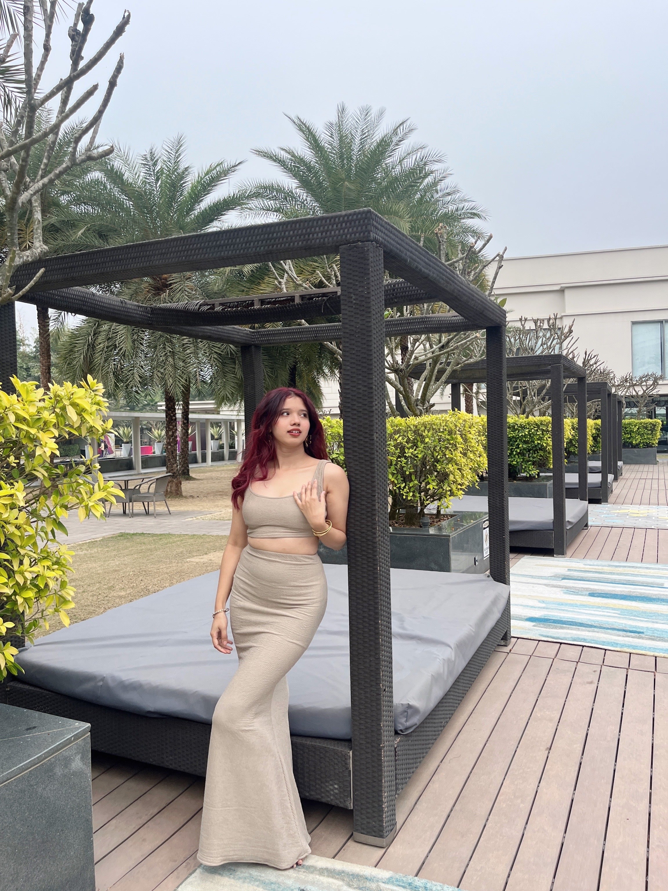 MINIMAL MOCHA CO ORD SET