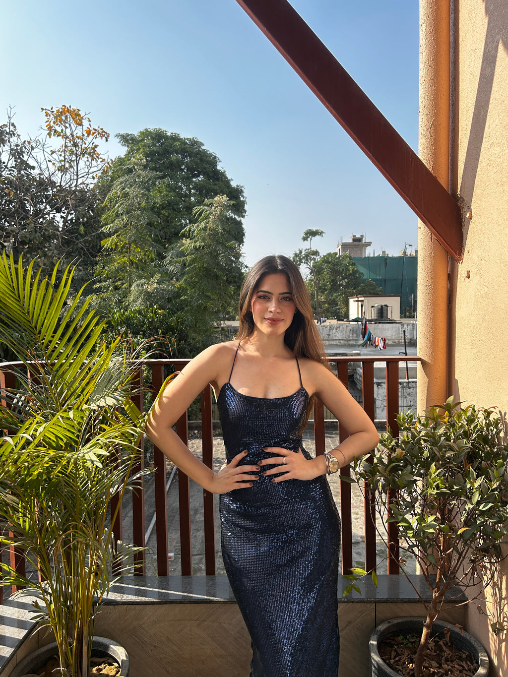 COSMIC SEQUIN DRESS