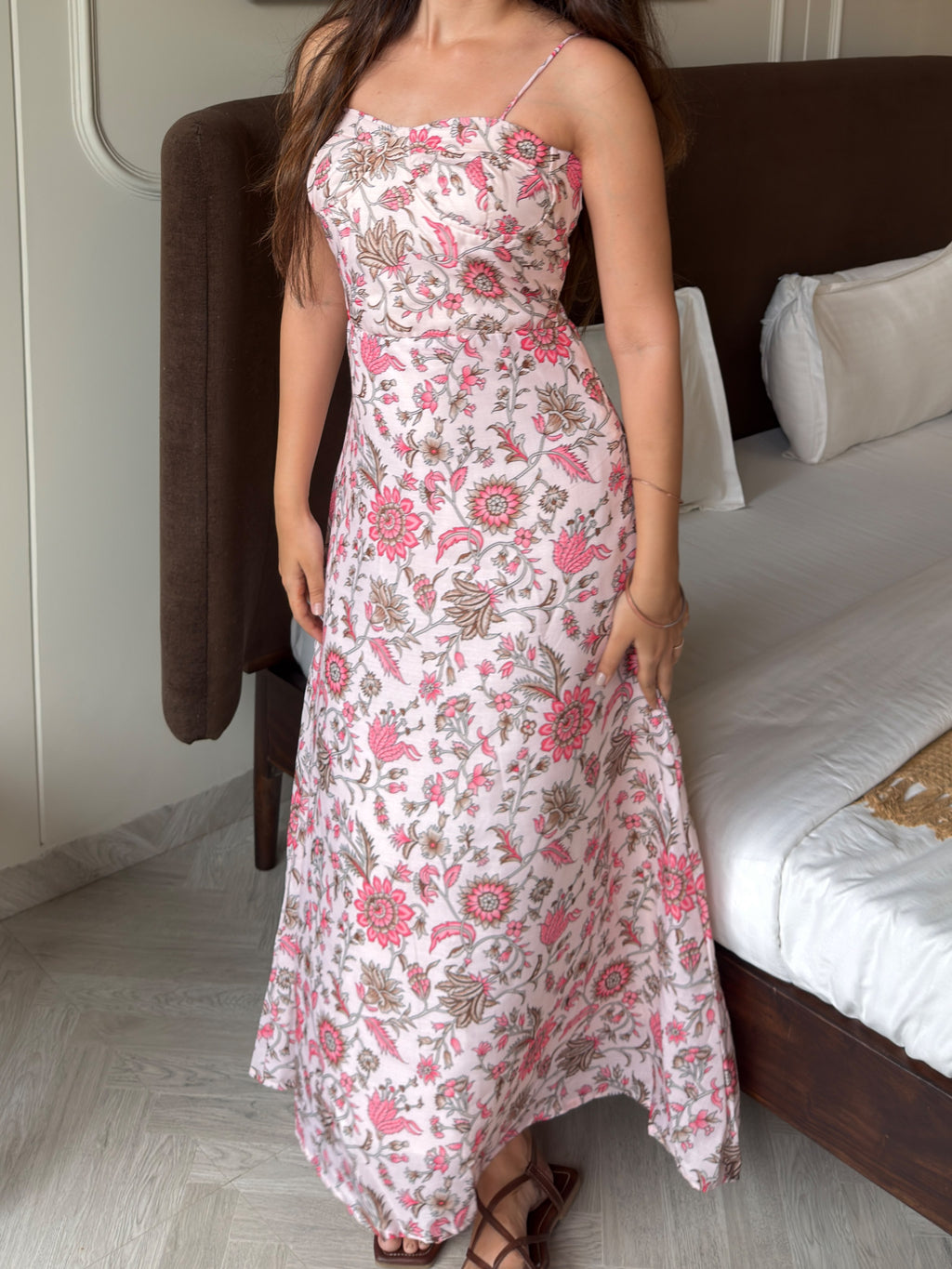 Floral cottage dress
