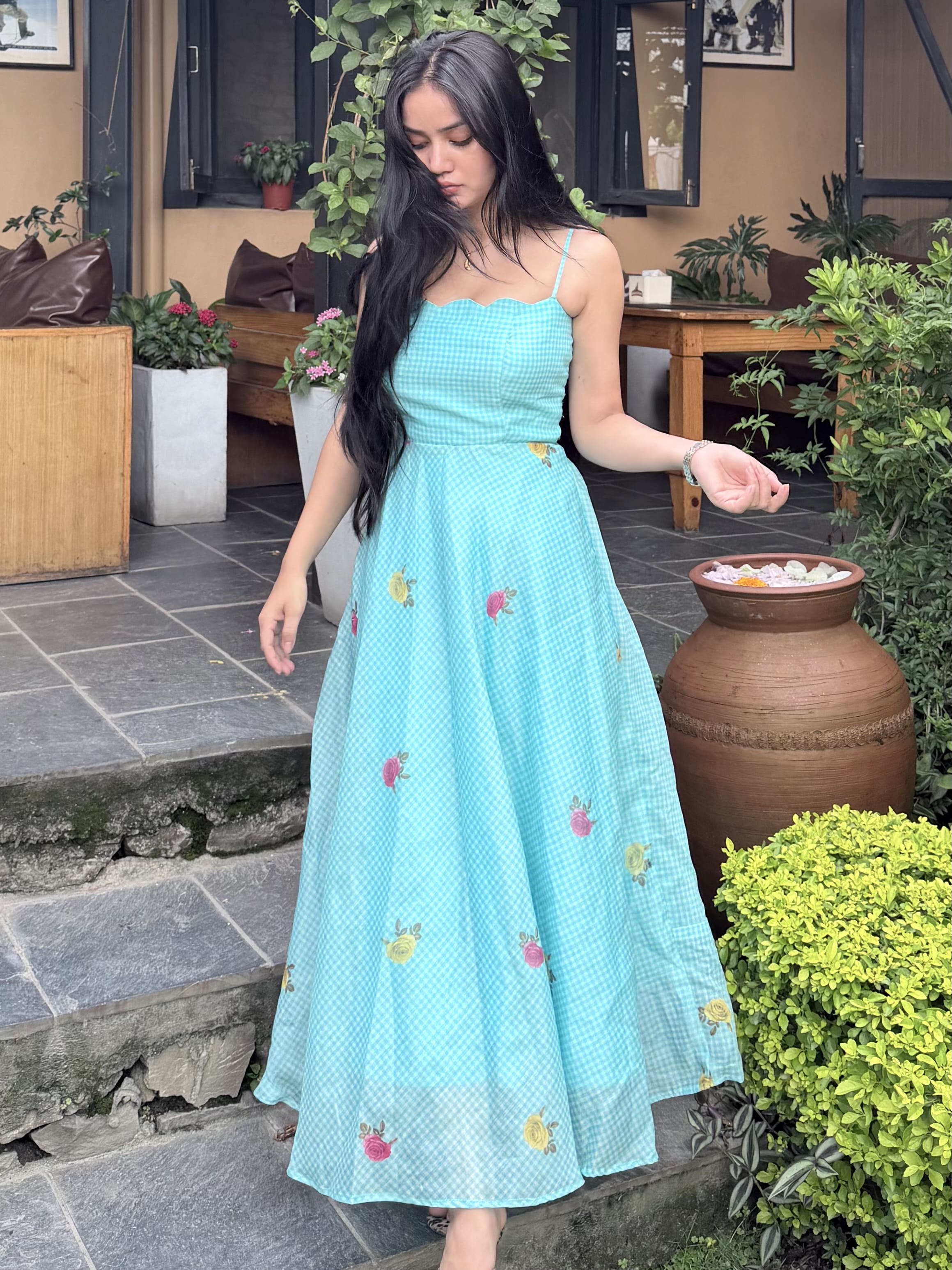 GREEN MEADOW DRESS