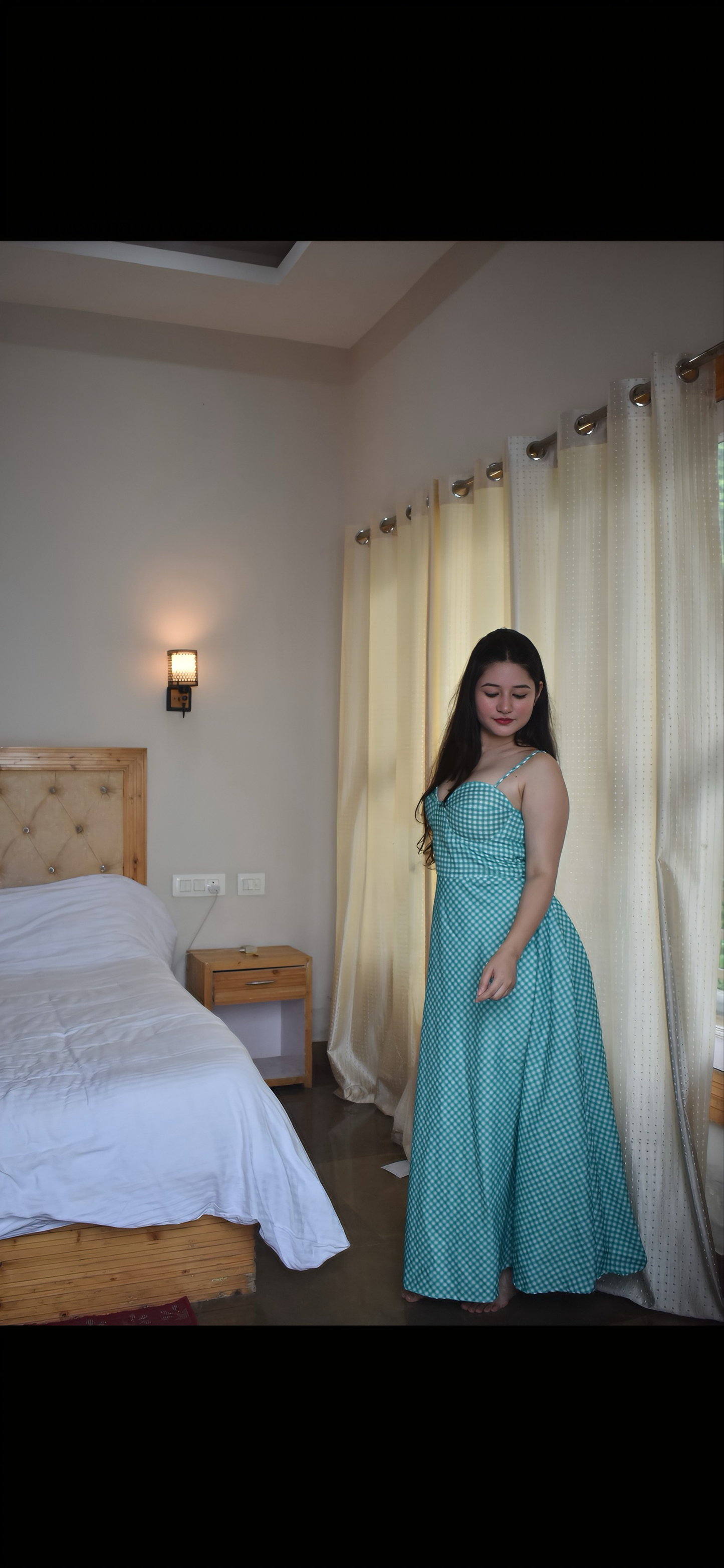 RETRO GREEN DRESS
