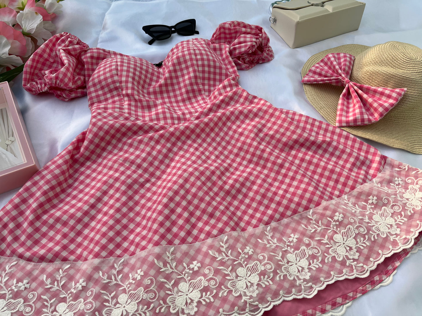 SWEETHEART SUE PINK DRESS