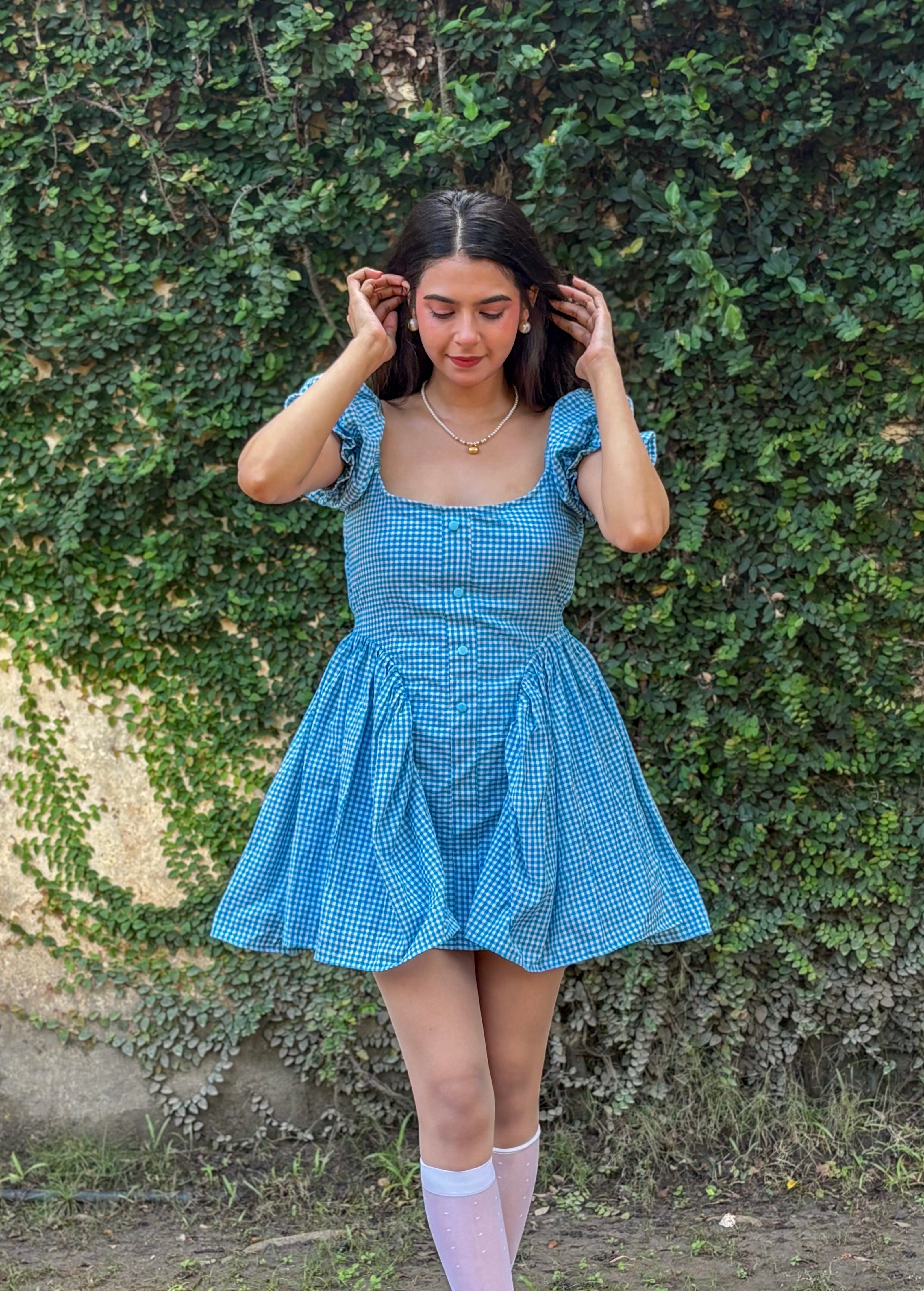 BLUEBELL GINGHAM DRESS