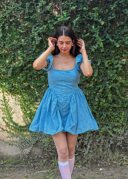 BLUEBELL GINGHAM DRESS