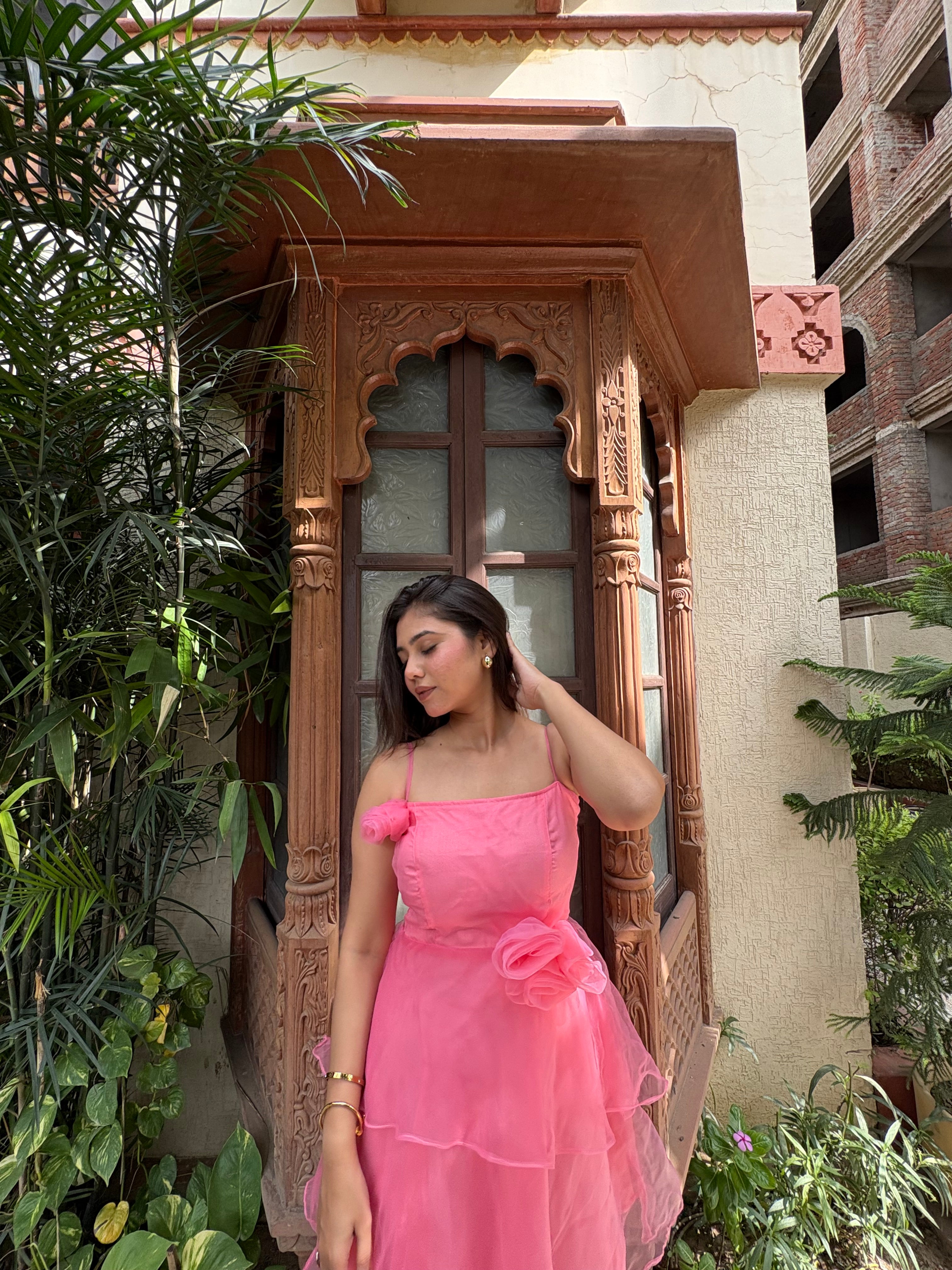 Pink Rose Affair Dress