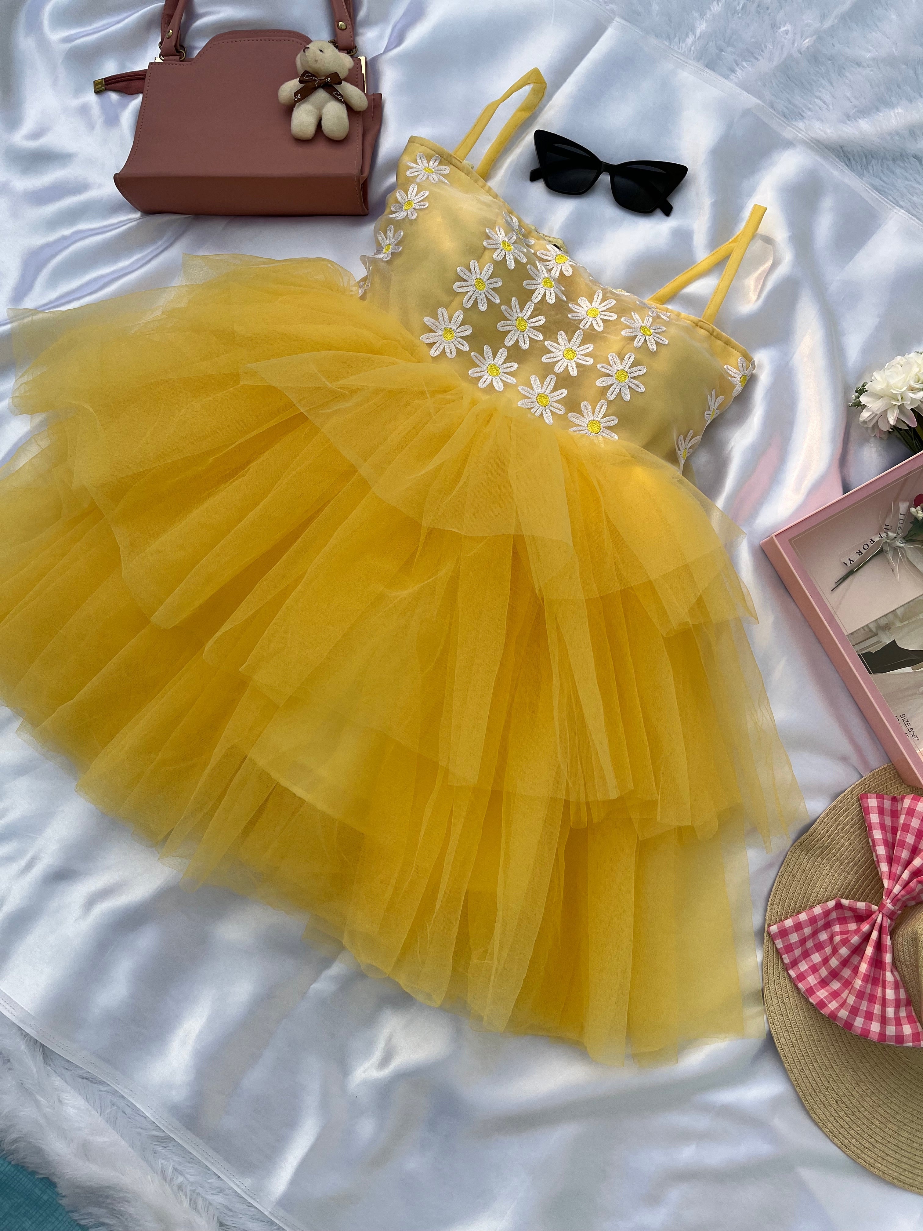 SUNSHINE BARBIE DRESS