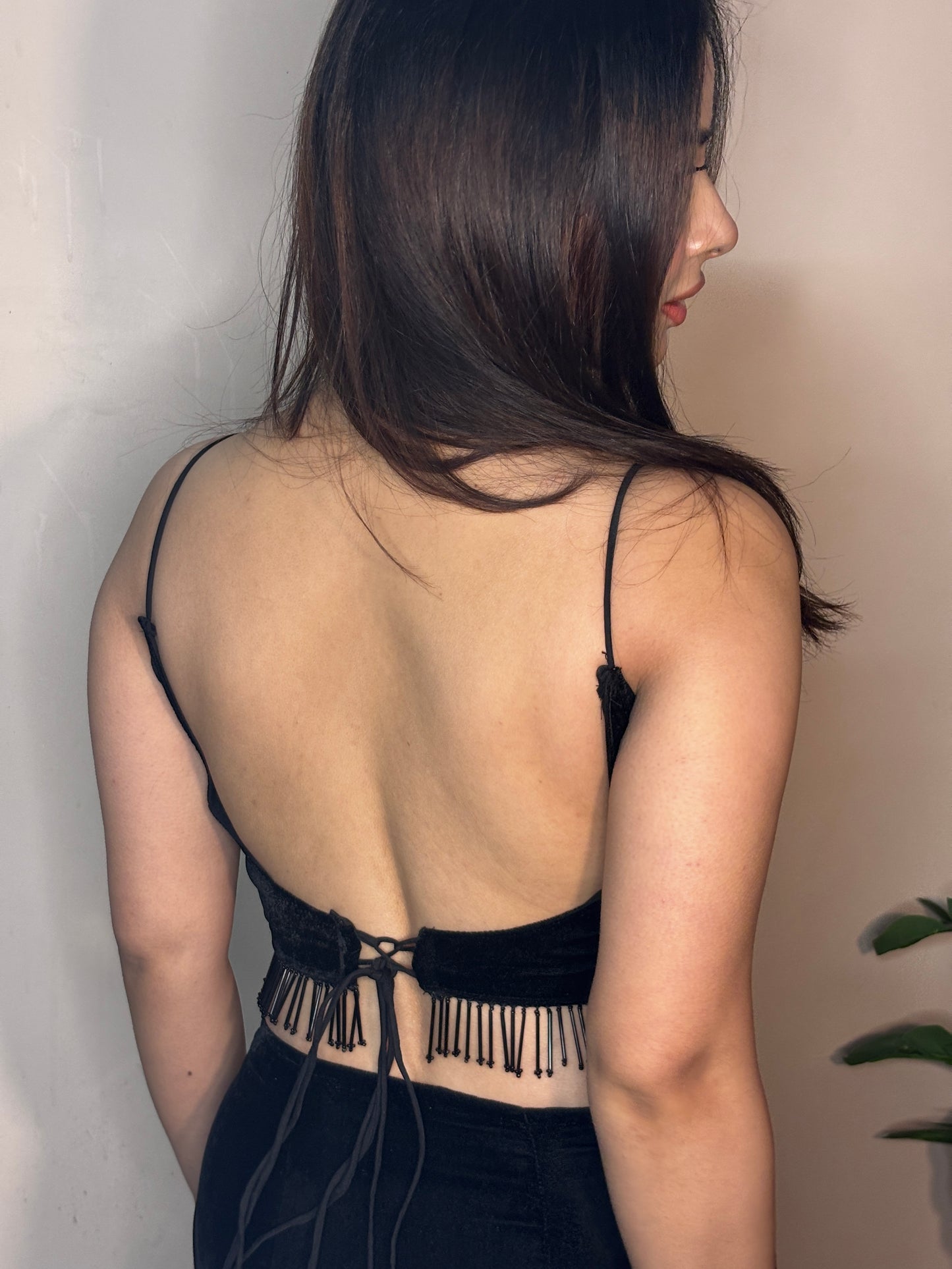 BLACK MUSE FISHTAIL LEHENGA