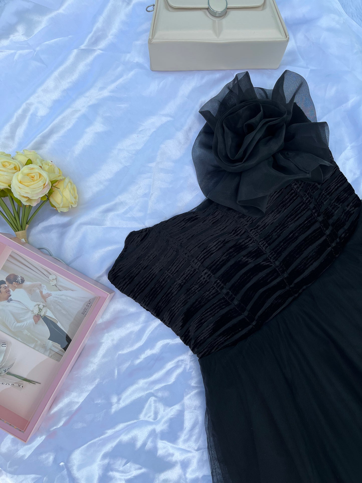 BLACK CHIC CORSET DRESS