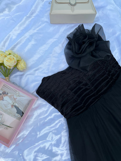 BLACK CHIC CORSET DRESS