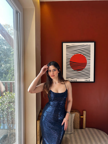 COSMIC SEQUIN DRESS