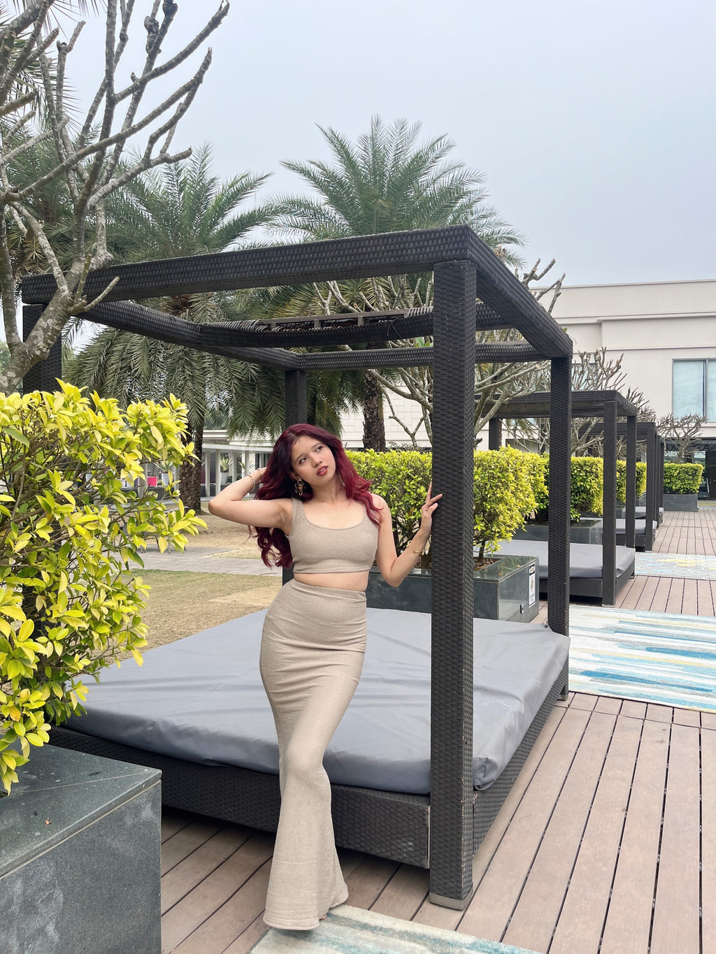 MINIMAL MOCHA CO ORD SET