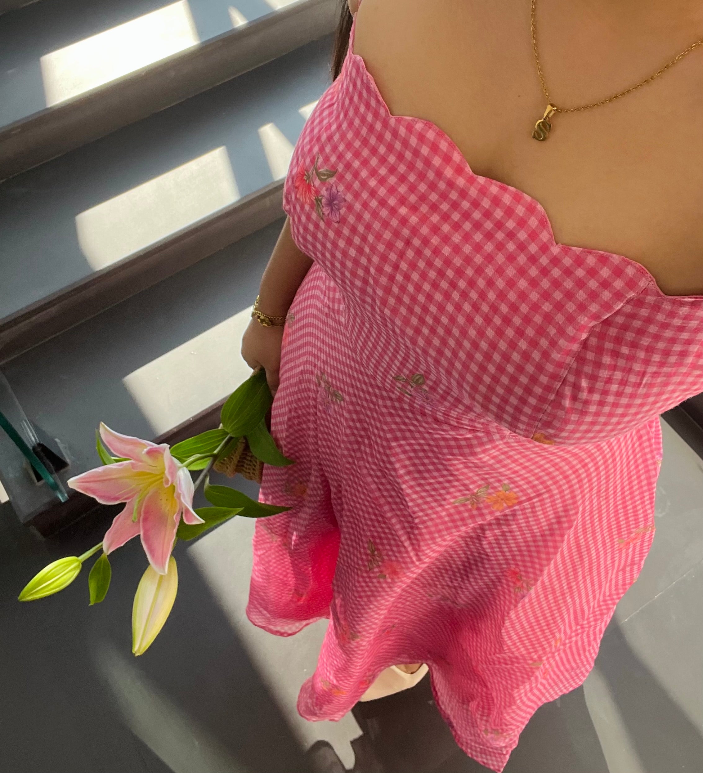Pink Daisy dress