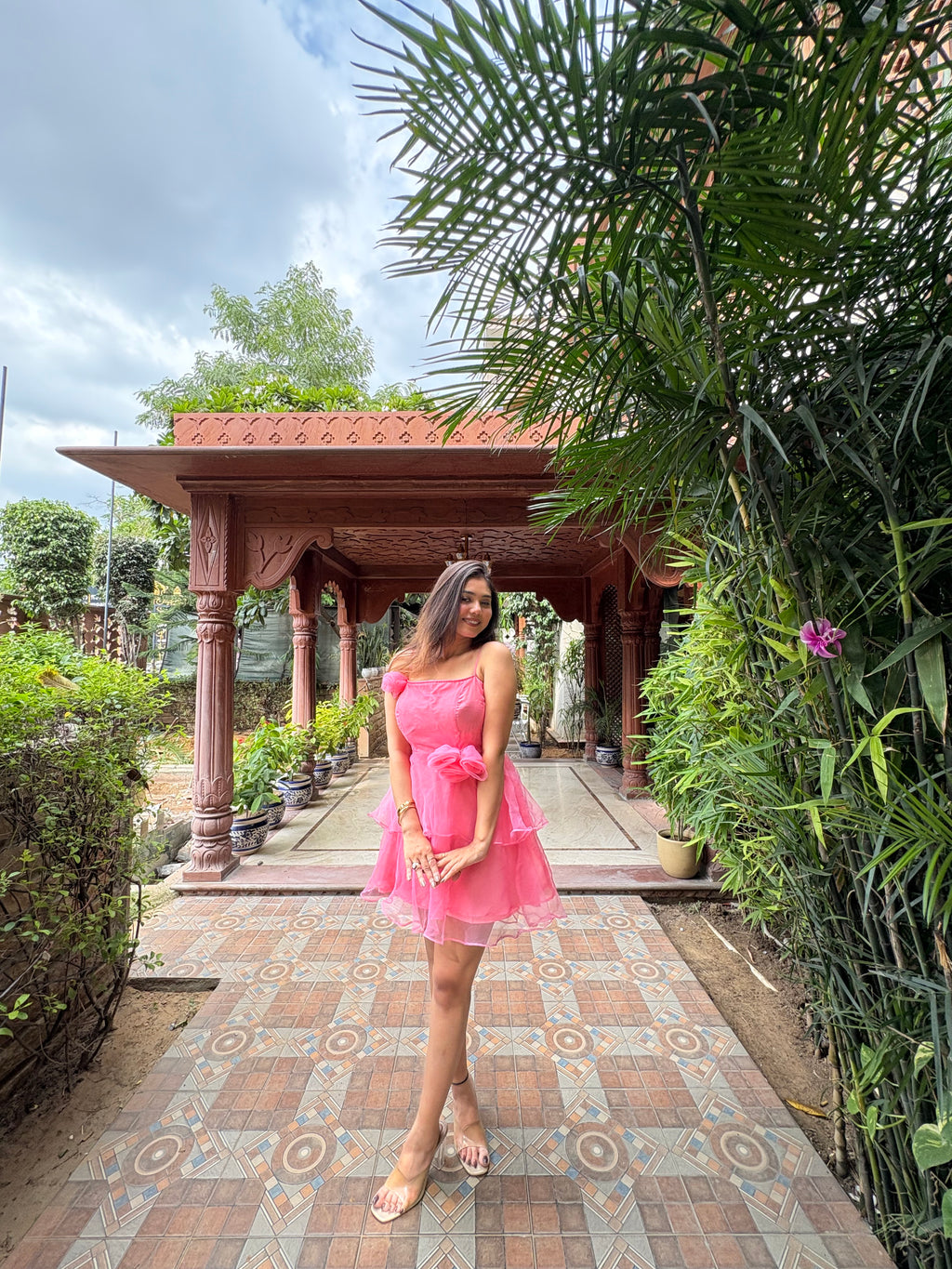 Pink Rose Affair Dress