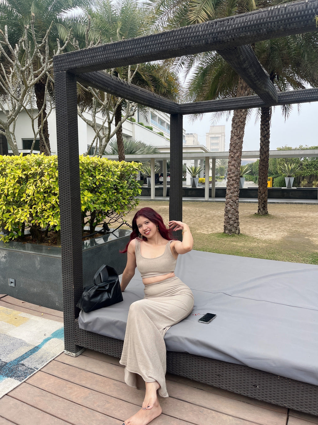 MINIMAL MOCHA CO ORD SET