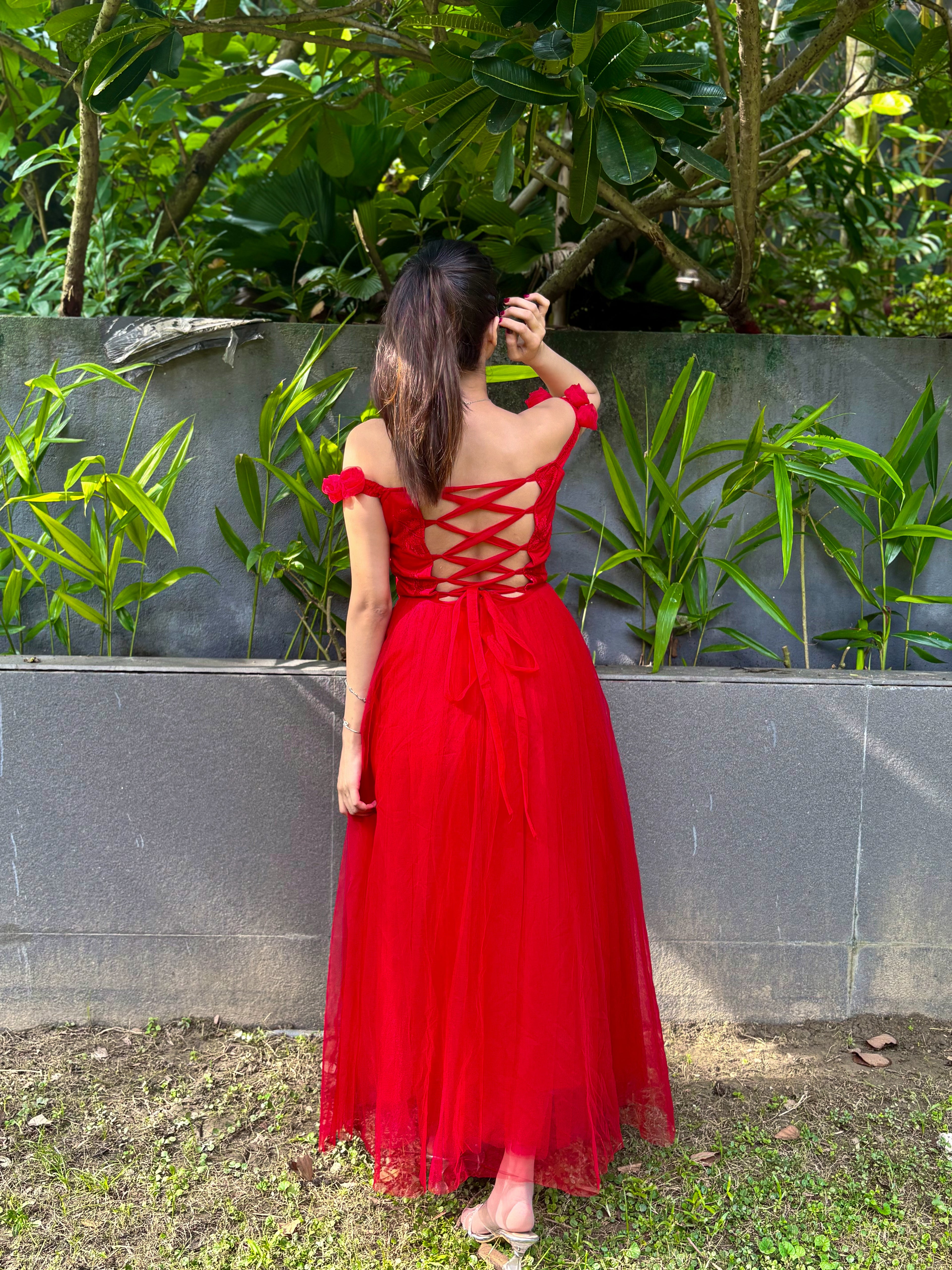 ROSEWOOD CORSET DRESS